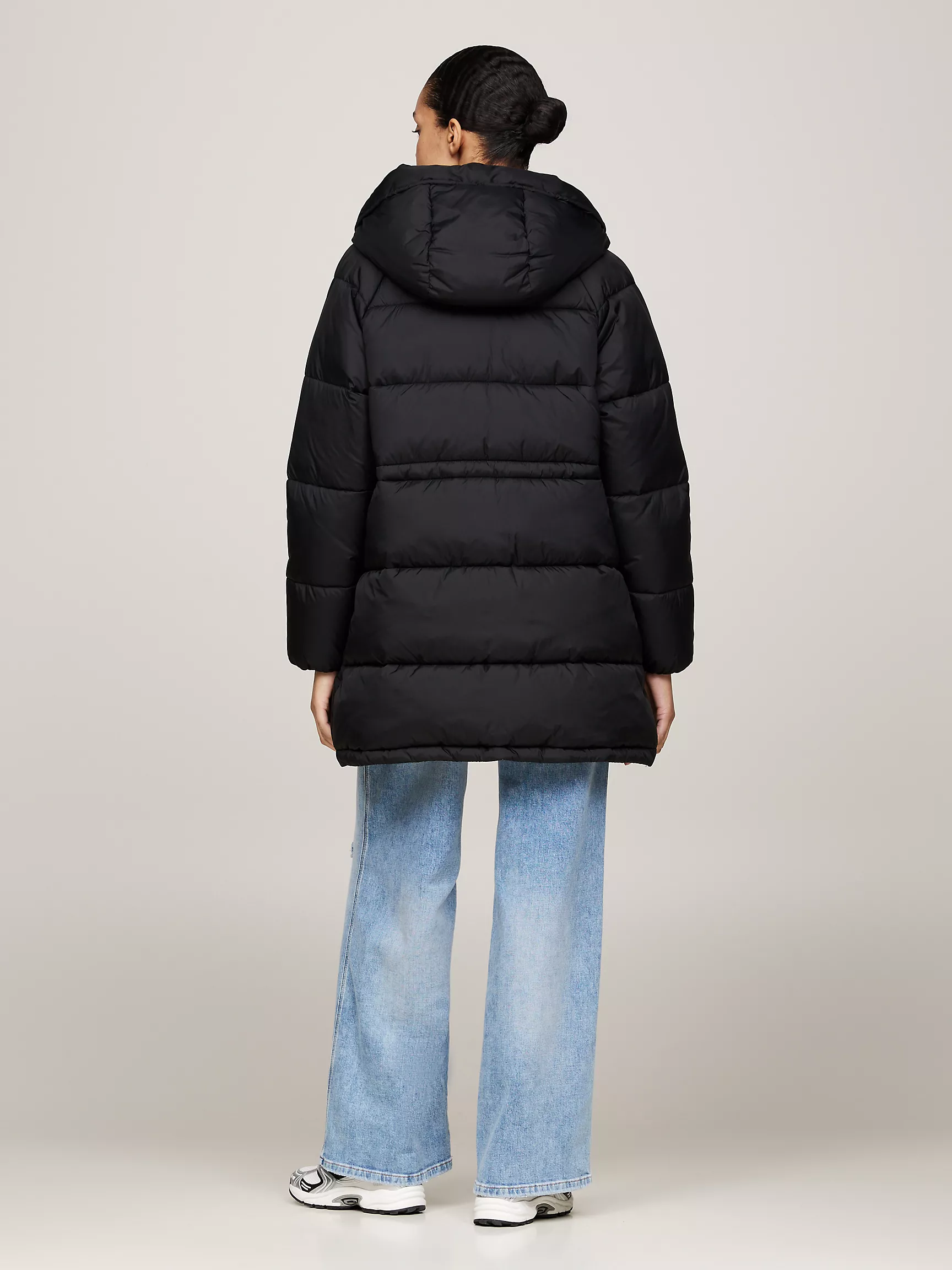 Женское пальто Tommy Hilfiger, Водоотталкивающее пуховое пальто с капюшоном