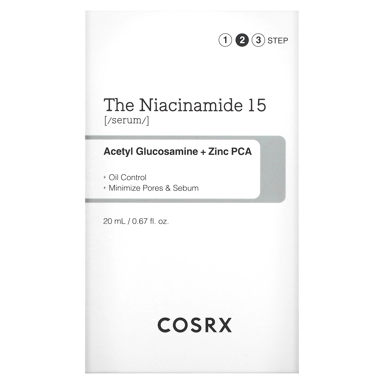 CosRx, The Niacinamide 15 Serum, 0.67 fl. oz. (20 ml)