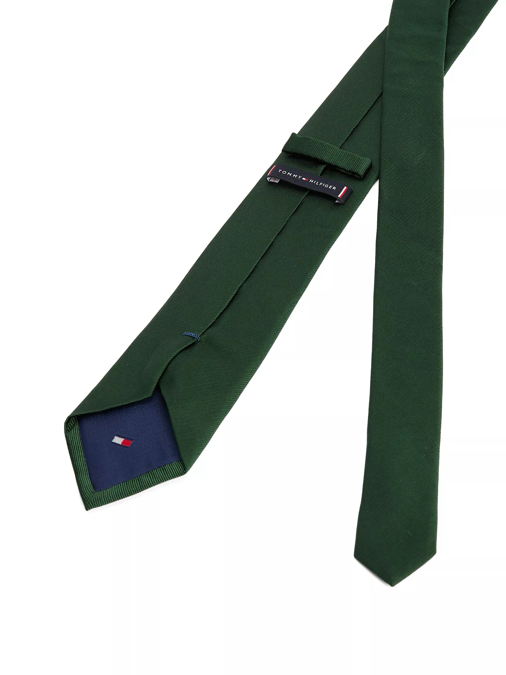 Мужской галстук Tommy Hilfiger, Однотонный шёлковый галстук