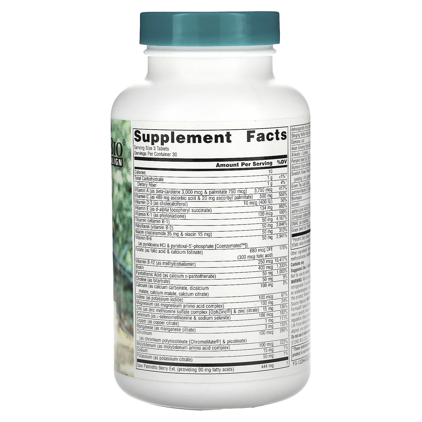 Source Naturals, Men's Life Force Multiple, 90 таблеток