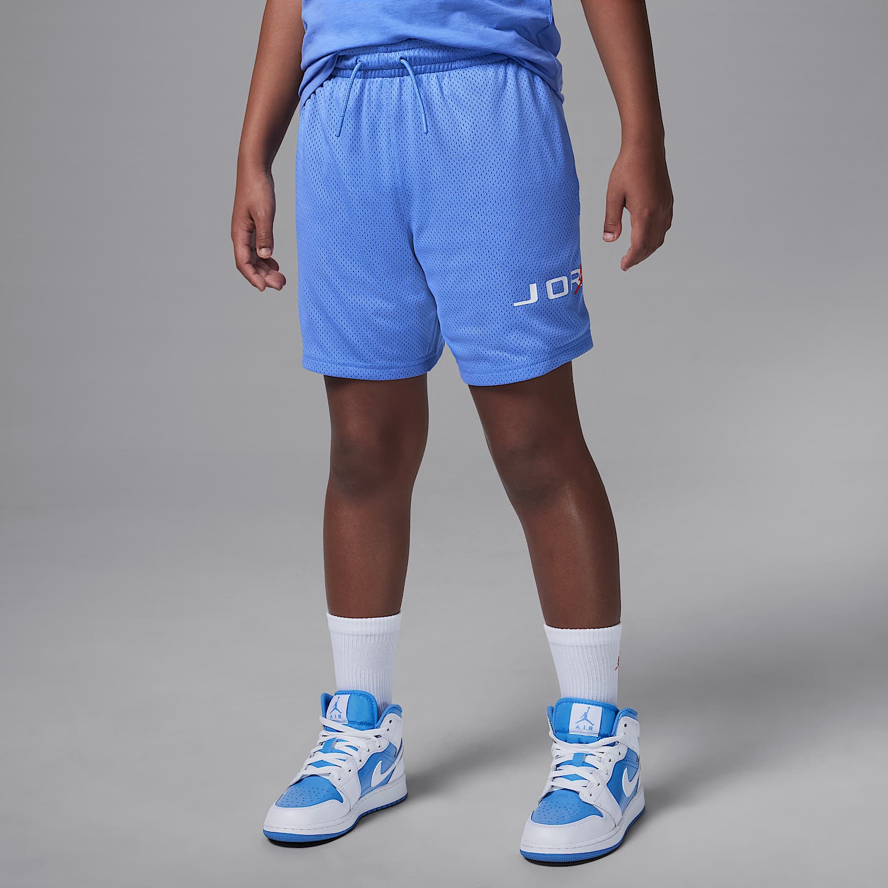 Jordan Dri-FIT Big Kids' Baseline Mesh Shorts