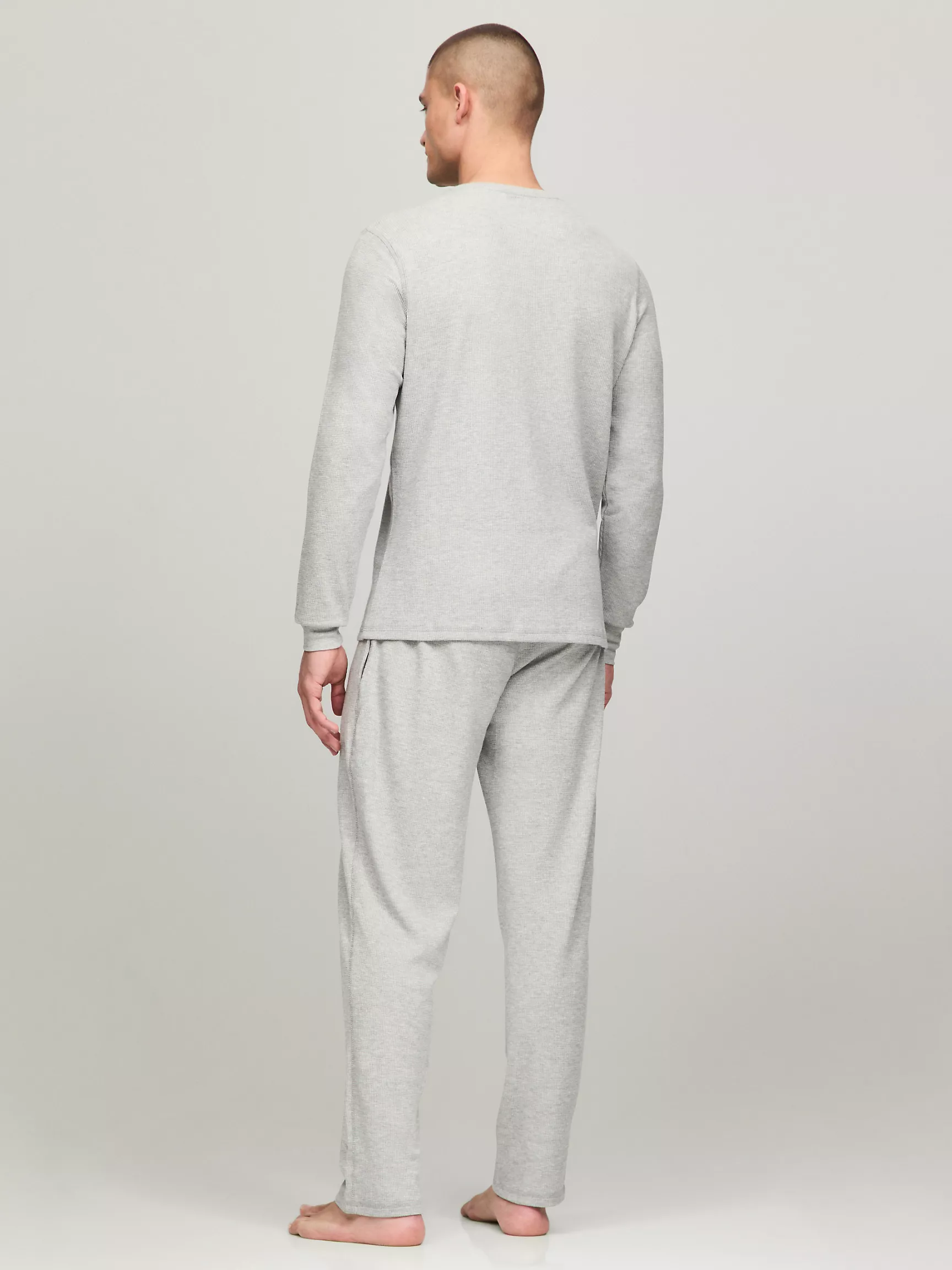 Мужской топ Tommy Hilfiger, Термокофта Henley для сна