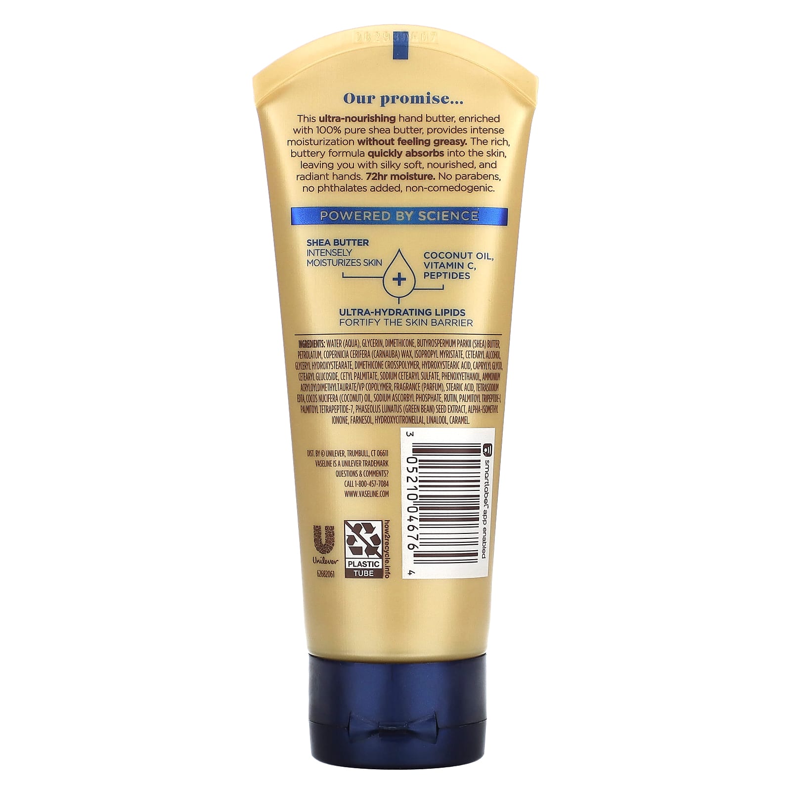 Vaseline, RadiantX, масло для рук с глубоким питанием, 101 мл (3,4 жидк. унции)