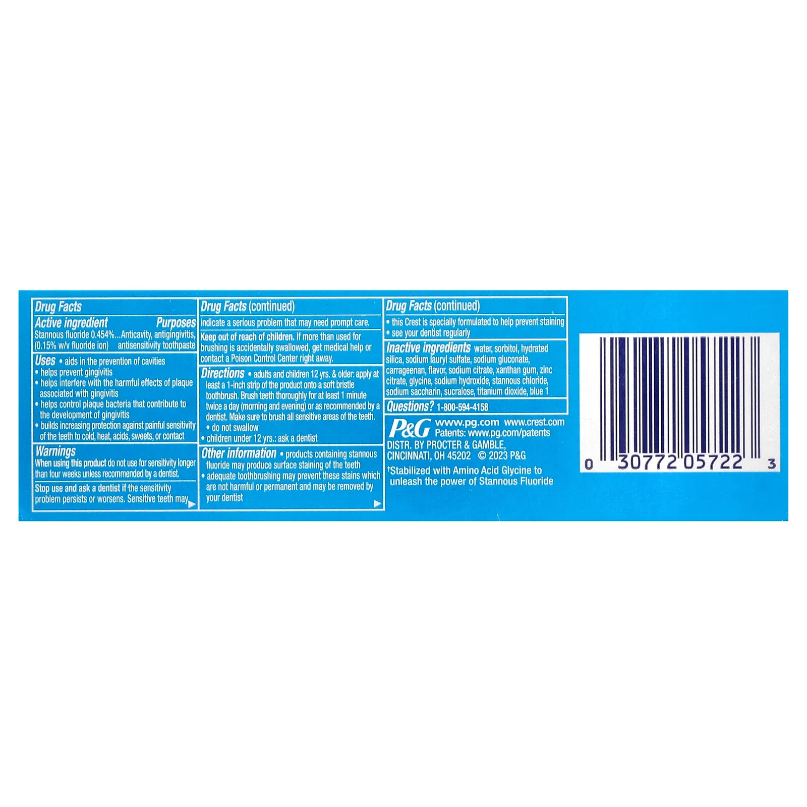 Crest, Pro-Health, зубная паста с фторидом, чистая мята, 73 г (2,6 унции)