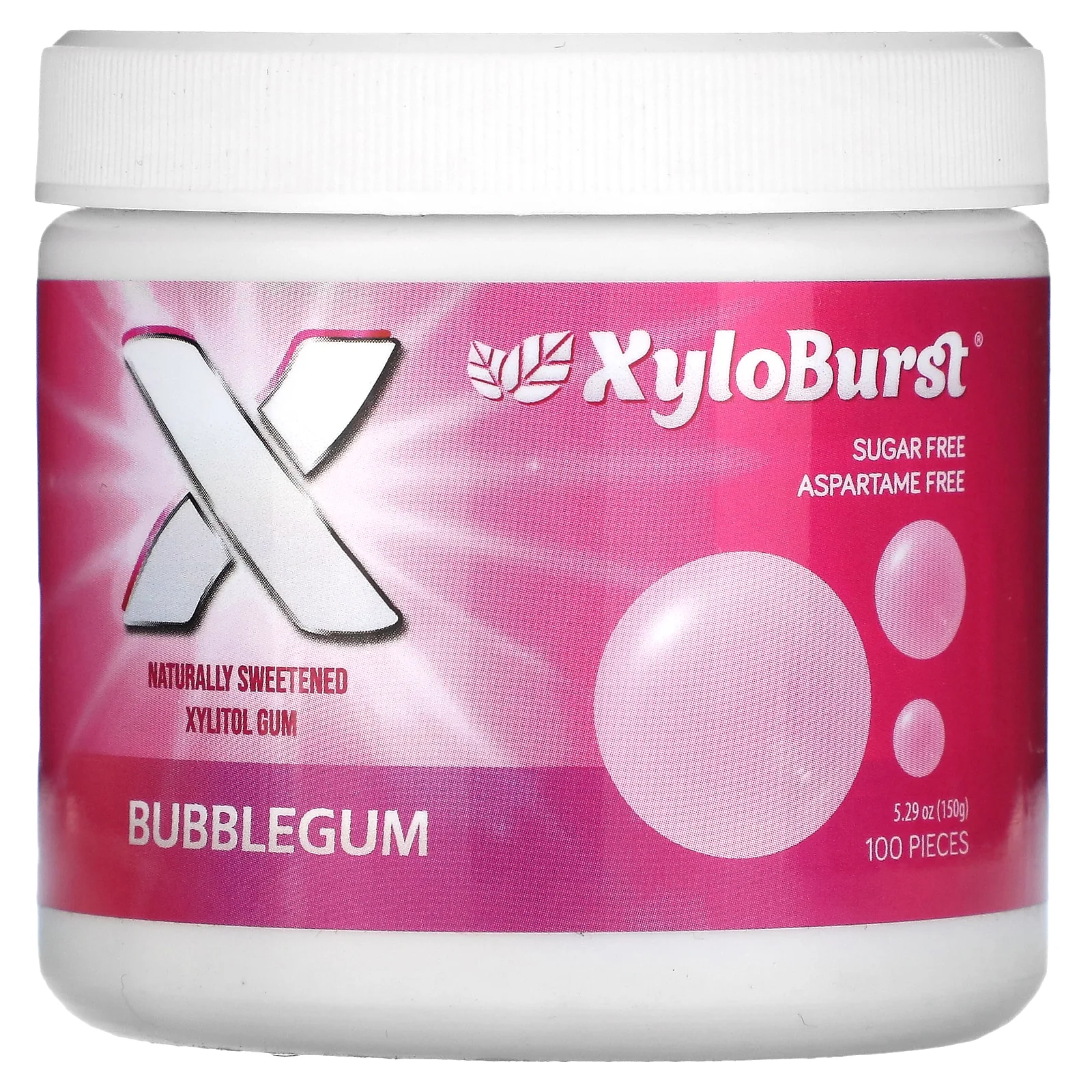 Xyloburst, ксилитол, жевательная камедь, 100 шт., 150 г (5,29 унции)