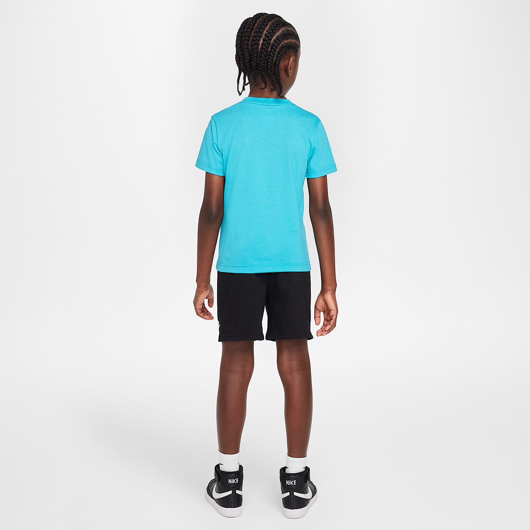 Nike Sportswear "Outside the Lines" Little Kids' 2-Piece French Terry Shorts Set