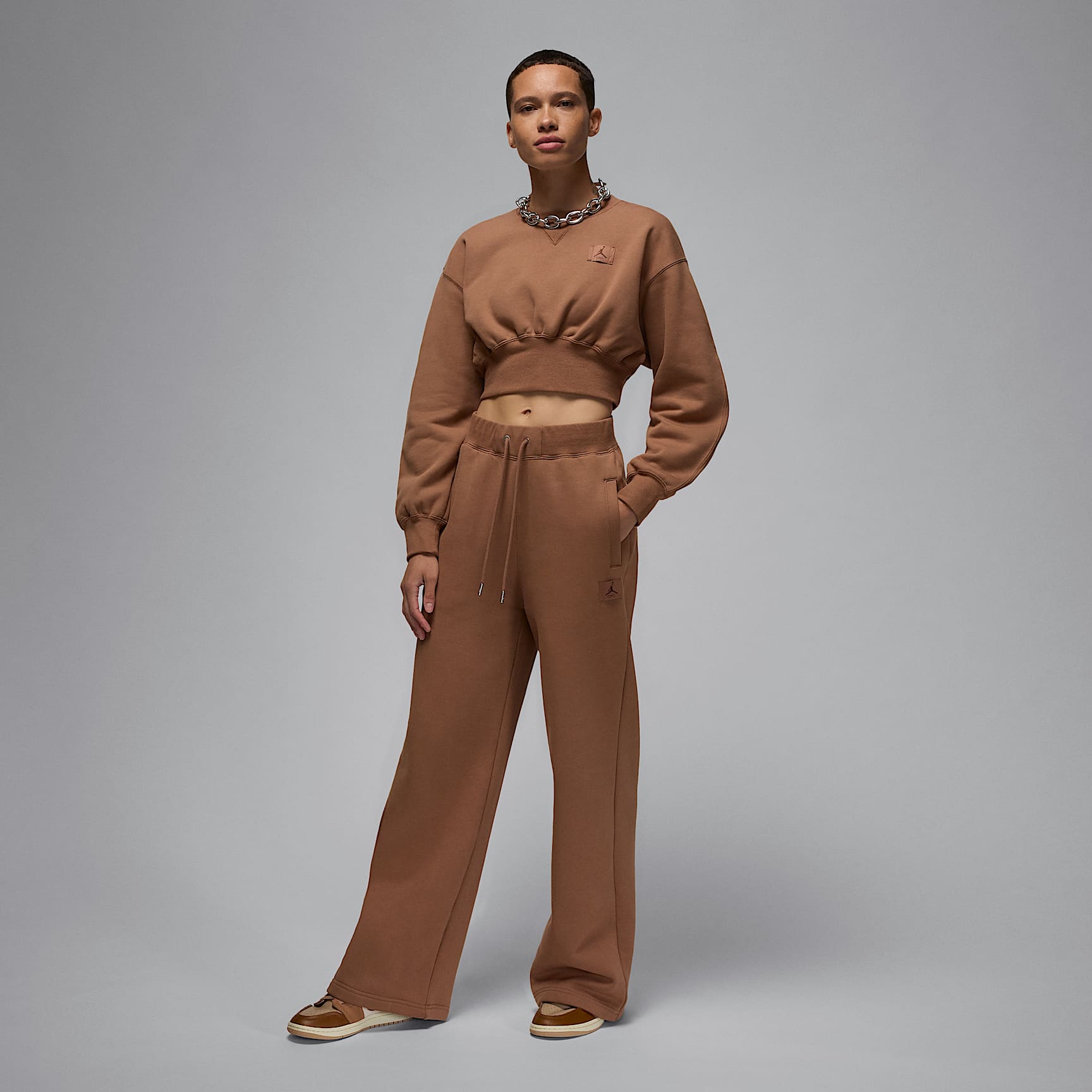 Jordan Flight Fleece Women's Cropped Sweatshirt