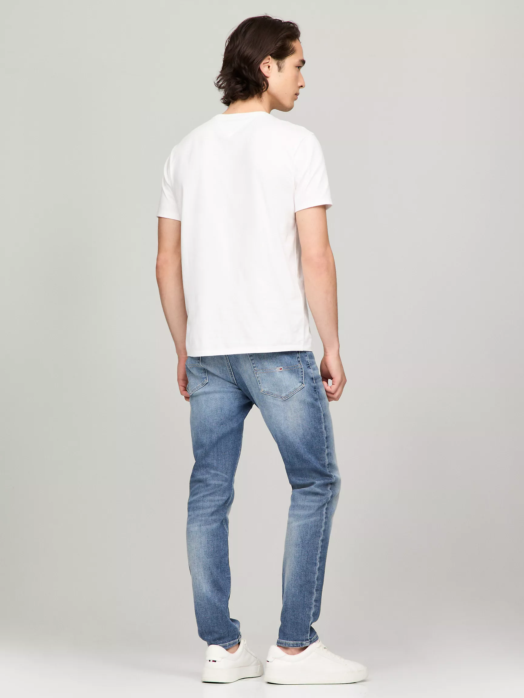 Мужская футболка Tommy Hilfiger, Футболка с графическим принтом полос Tommy