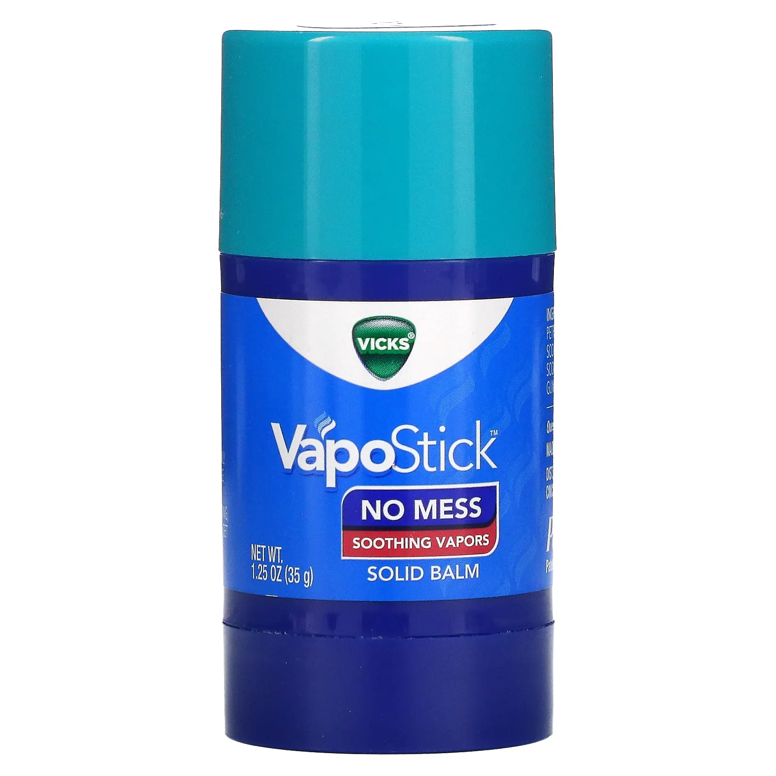 Vicks, VapoStick, твердый бальзам, 35 г (1,25 унции)