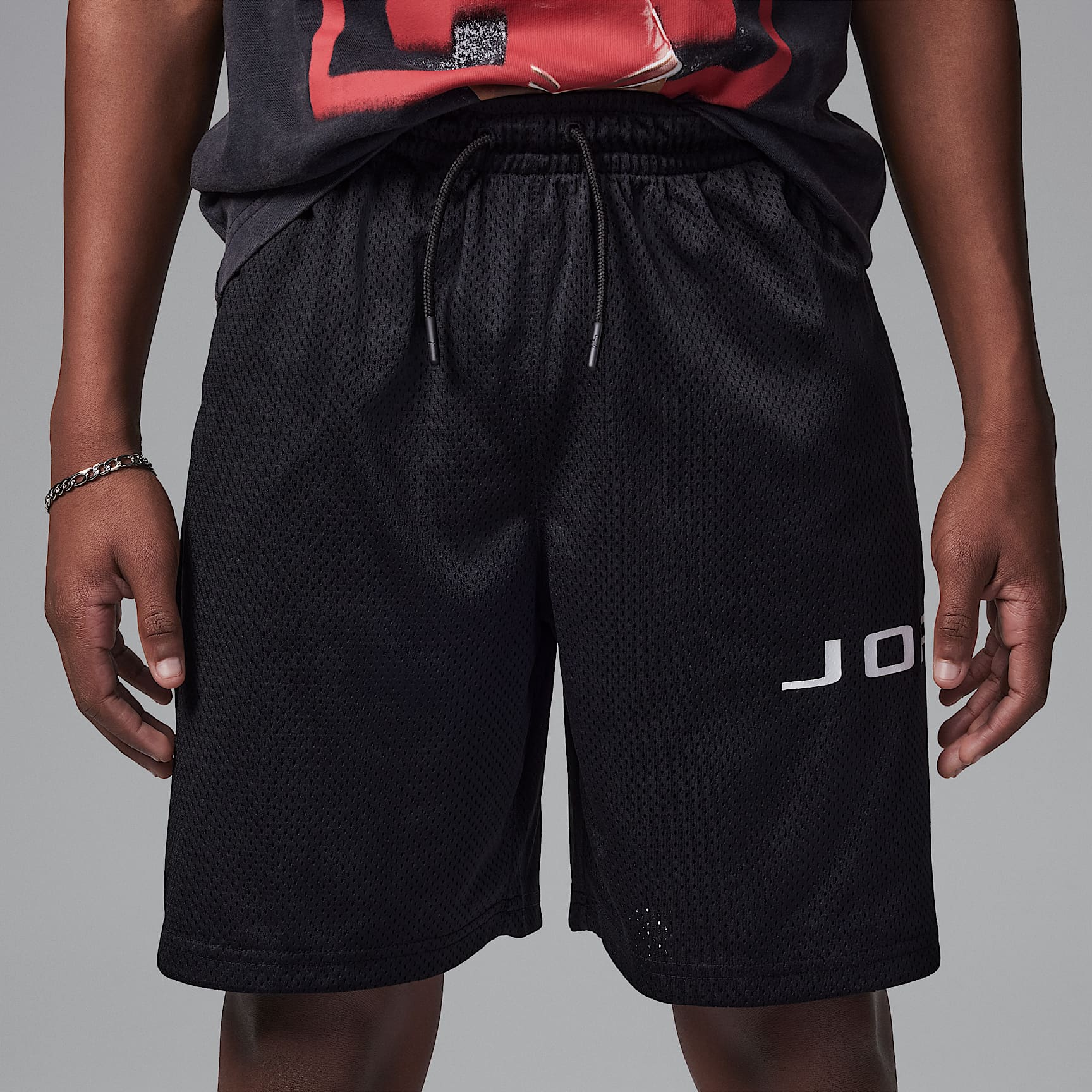 Jordan Dri-FIT Big Kids' Baseline Mesh Shorts