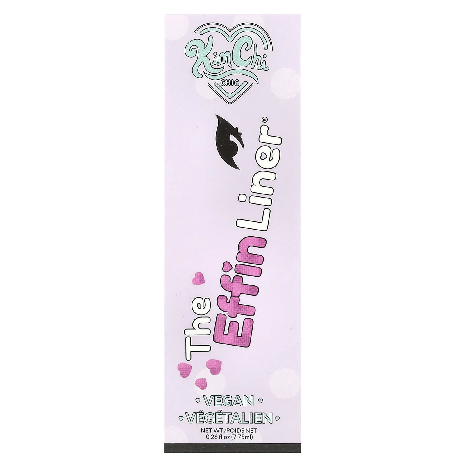 KimChi Chic Beauty, The Effin Liner®, жидкая подводка, 03 коричневого цвета и коричневого цвета, 7,75 мл (0,26 жидк. унц.)