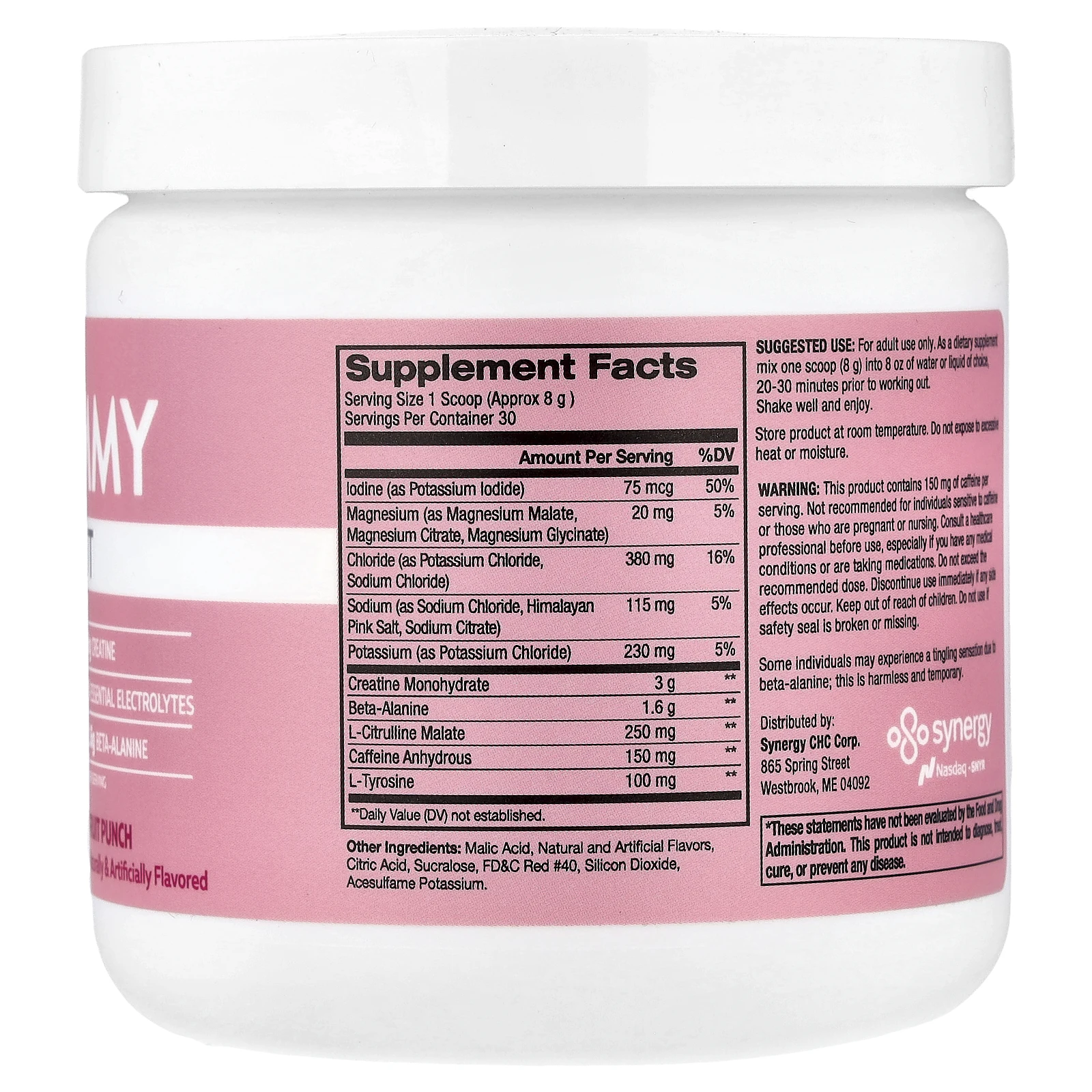 Flat Tummy, предтренировочный комплекс, фруктовый пунш, 240 г (8,47 унции)