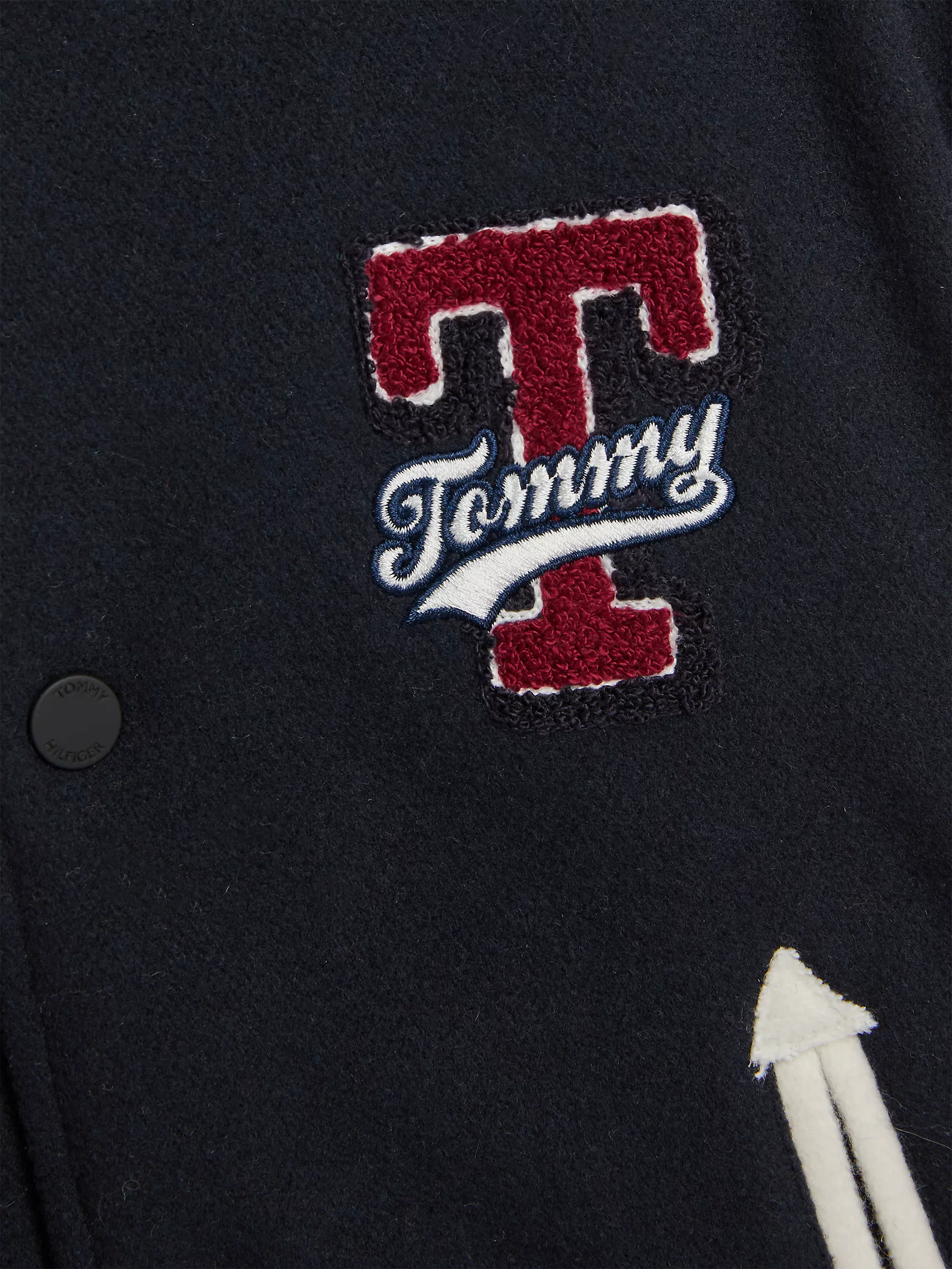 Куртка для девочки Tommy Hilfiger, Детская бомбер-куртка с логотипом