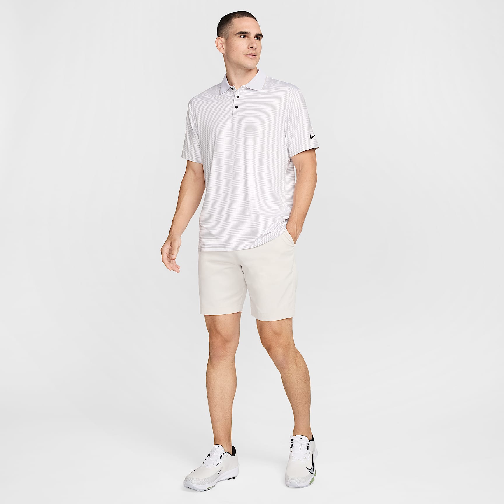 Nike Tour Men's Dri-FIT Striped Golf Polo