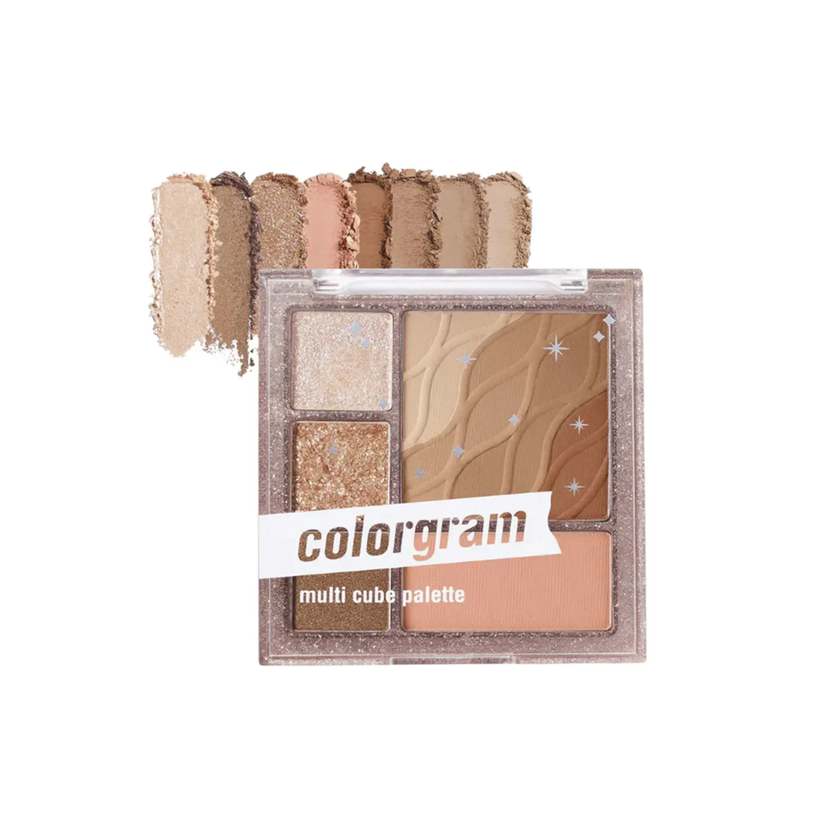 Colorgram, Multi Cube Palette, 01 Basic Cube, 8,5 г (0,29 унции)