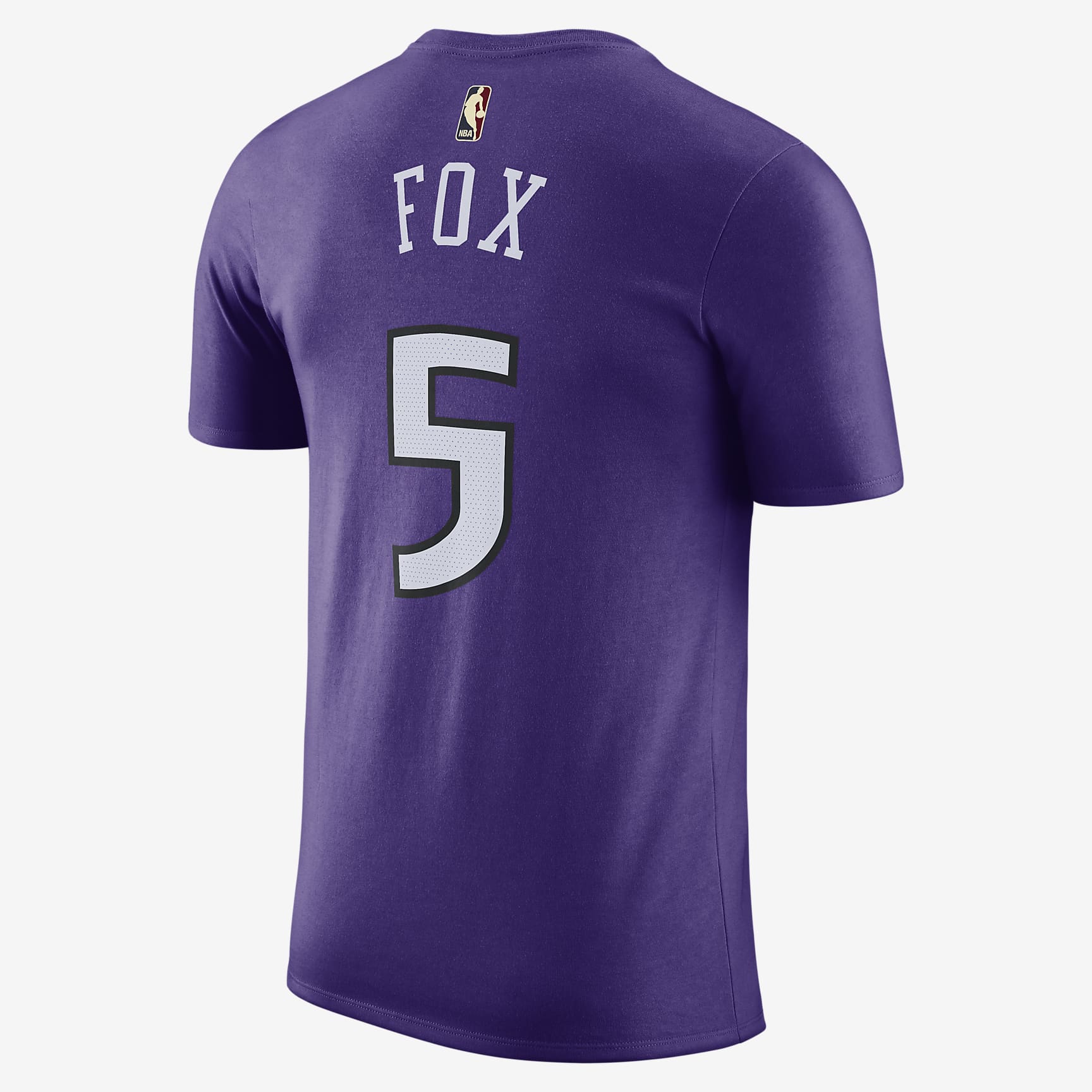De'Aaron Fox Sacramento Kings Essential Hardwood Classics Men's Nike NBA T-Shirt