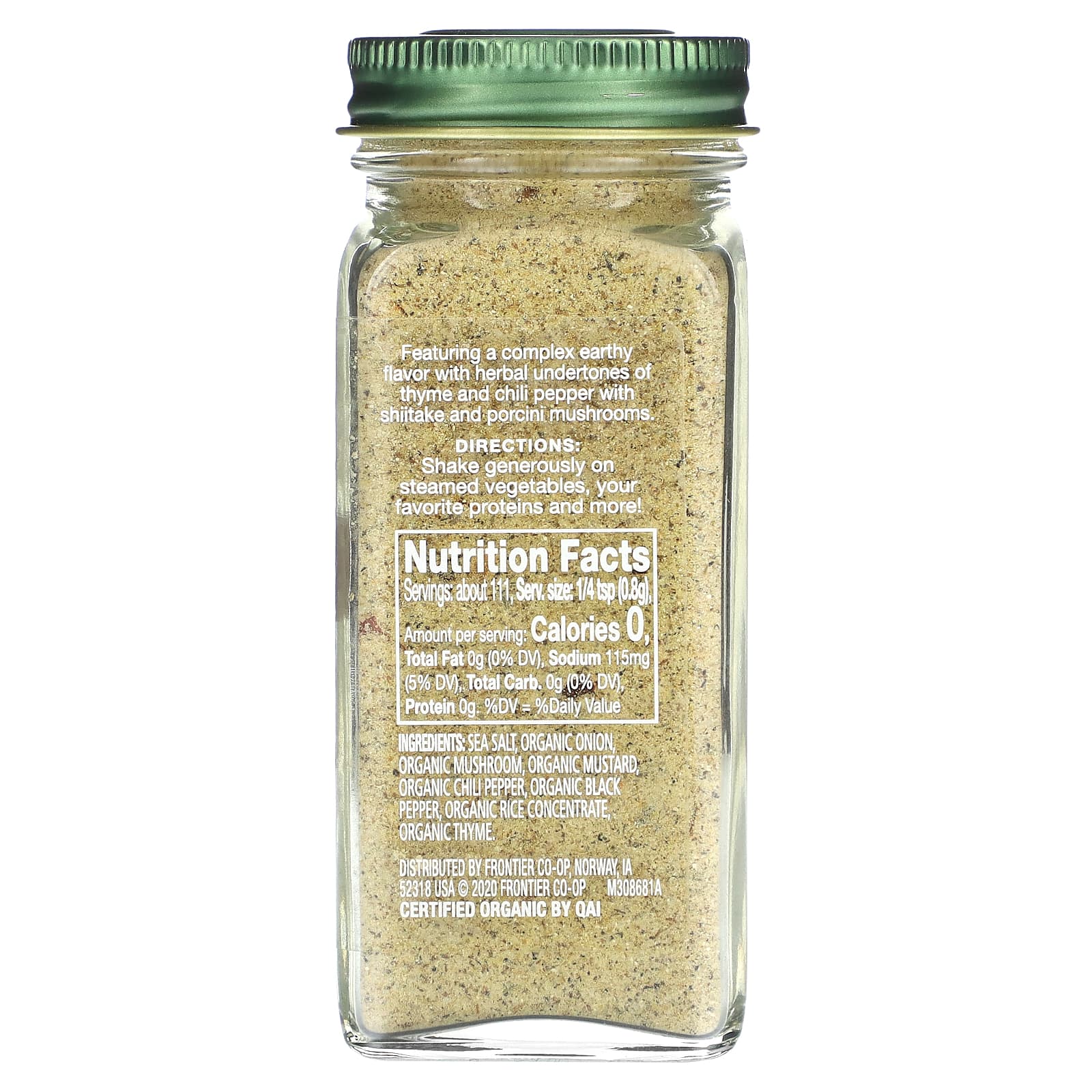 Simply Organic, Unami Blends, Original, 89 г (3,14 унции)