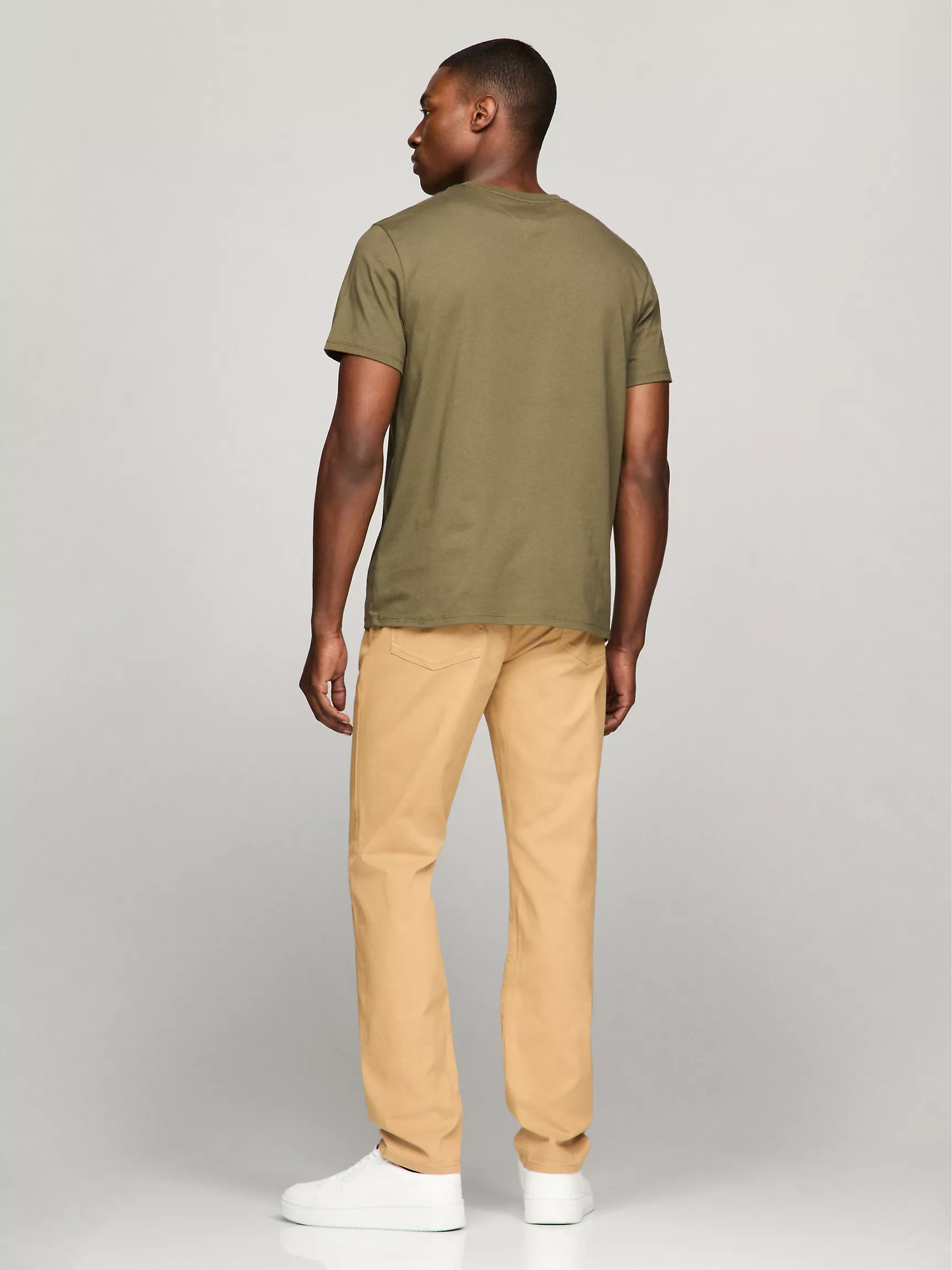 Мужская футболка Tommy Hilfiger, Футболка с графическим принтом полос Tommy