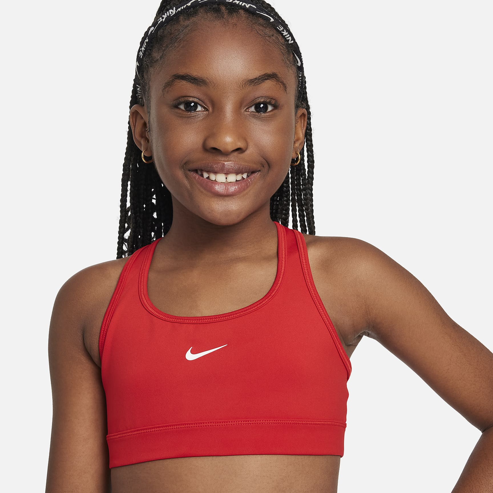 Nike Swoosh Girls' Sports Bra