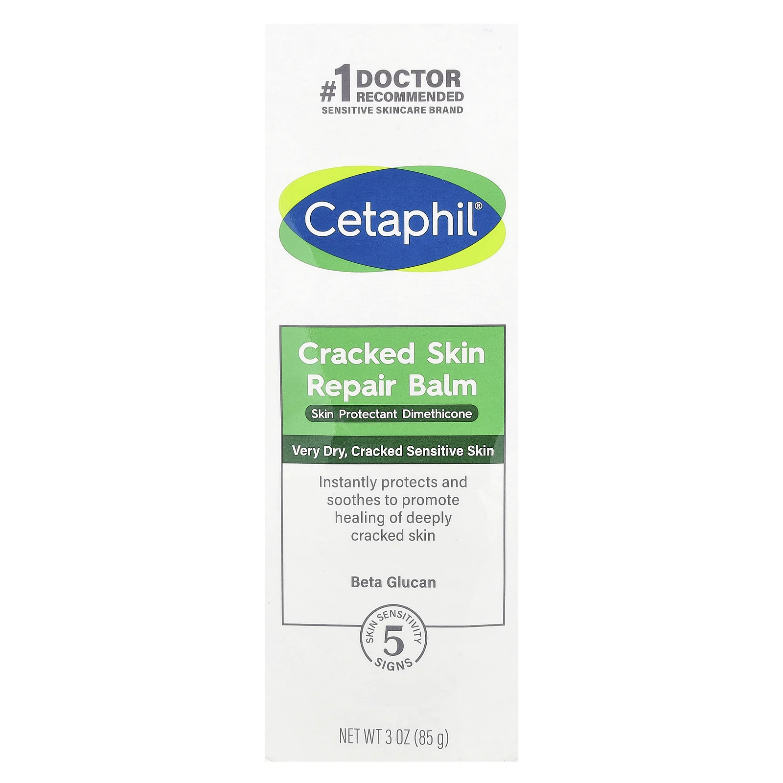 Cetaphil, Бальзам для восстановления потрескавшейся кожи, 85 г (3 унции)