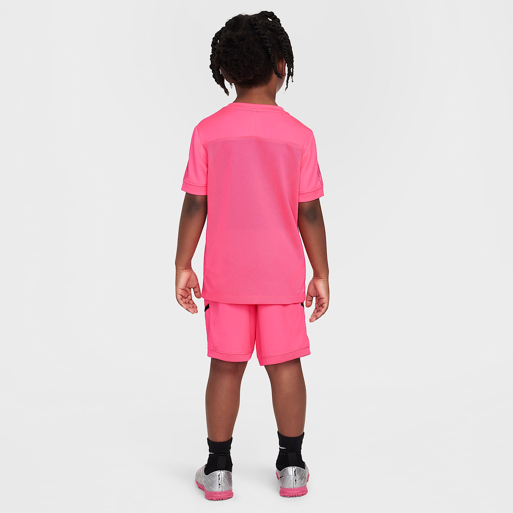 Nike Dri-FIT Kylian Mbappé Little Kids' ACD25 Short Sleeve Top and Shorts Set