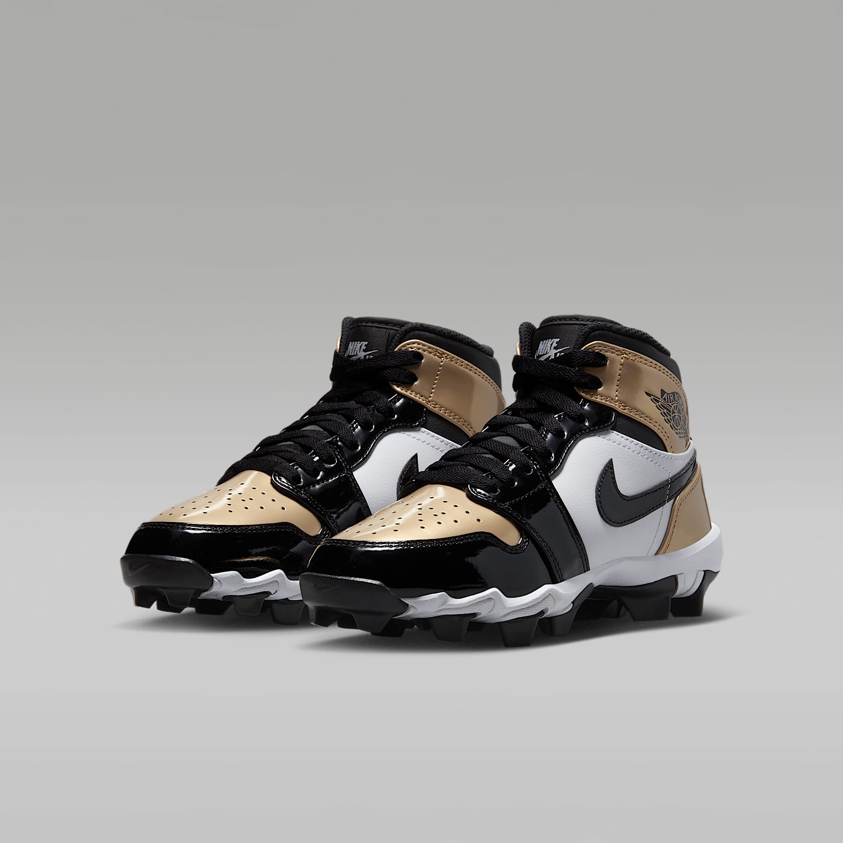Jordan 1 Mid Little/Big Kids' Cleats