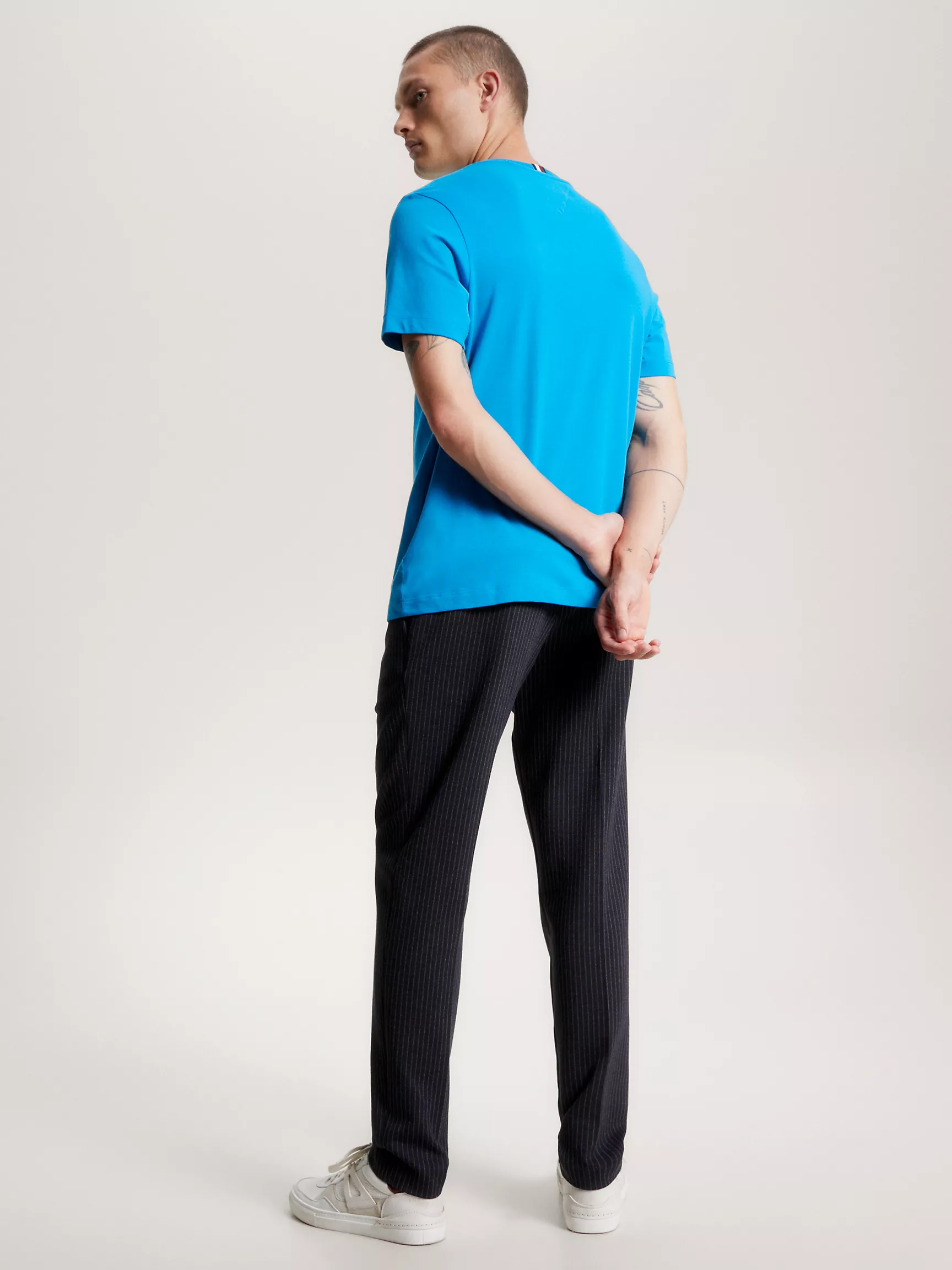 Мужская футболка Tommy Hilfiger, Футболка с университетским монограммным логотипом