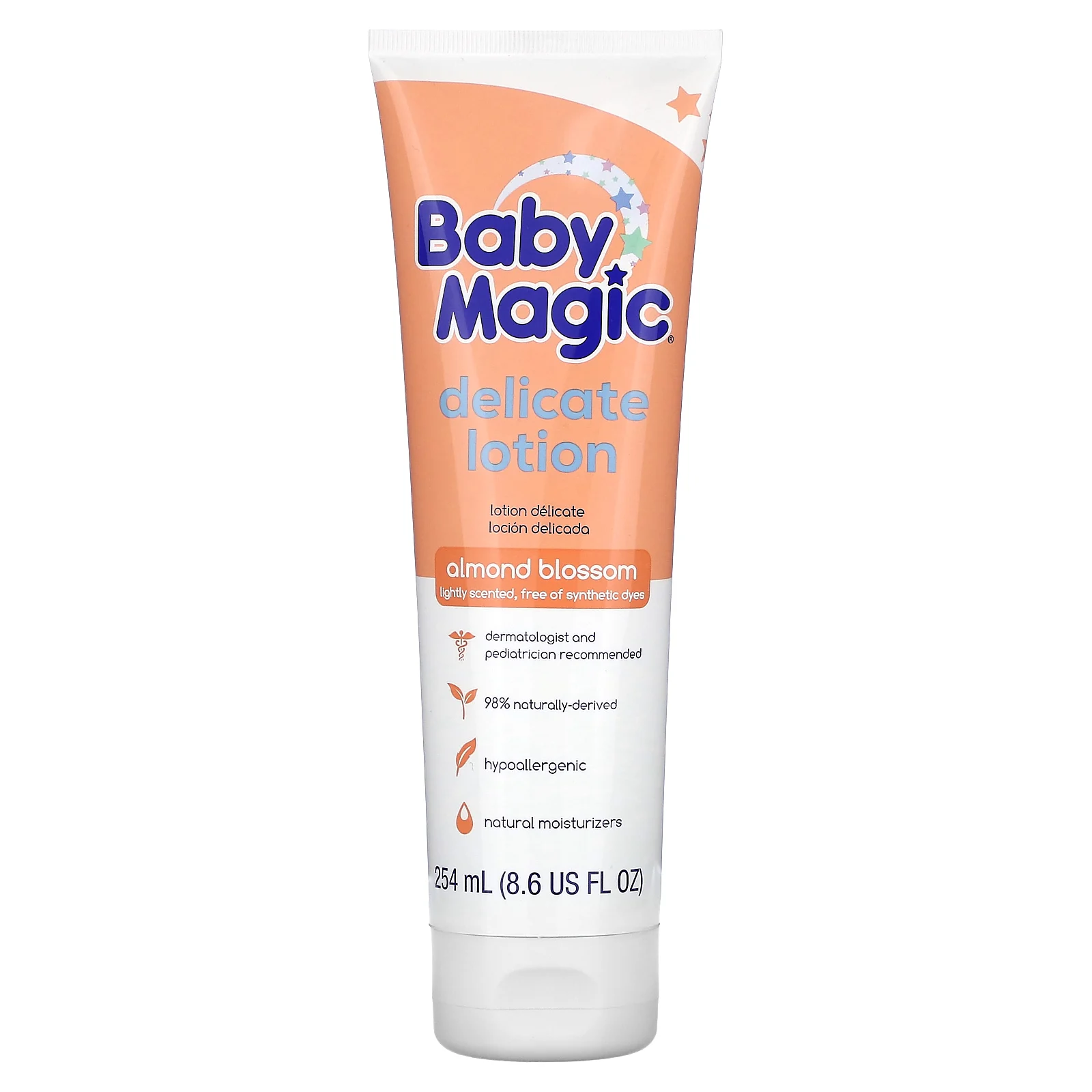 Baby Magic, Деликатный лосьон, цветы миндаля, 254 мл (8,6 жидк. Унции)