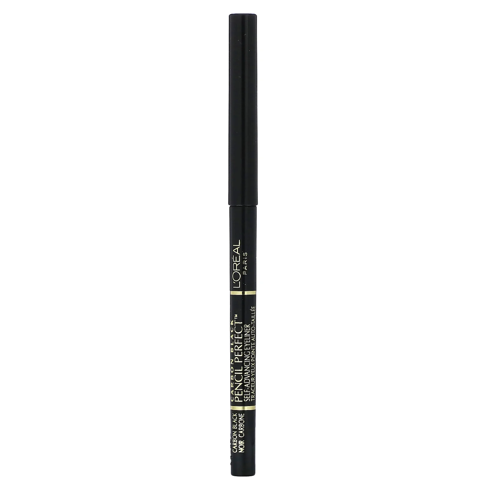 L'Oréal, Pencil Perfect, самоподводящая подводка для глаз, оттенок 190 угольная, 280 мг (0,01 унции)