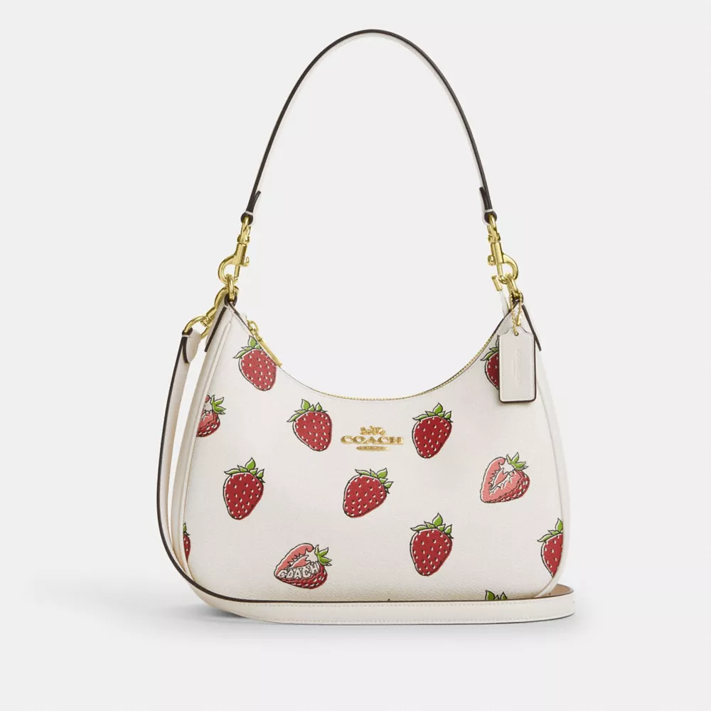 Сумка COACH Teri Hobo Bag With Strawberry Print