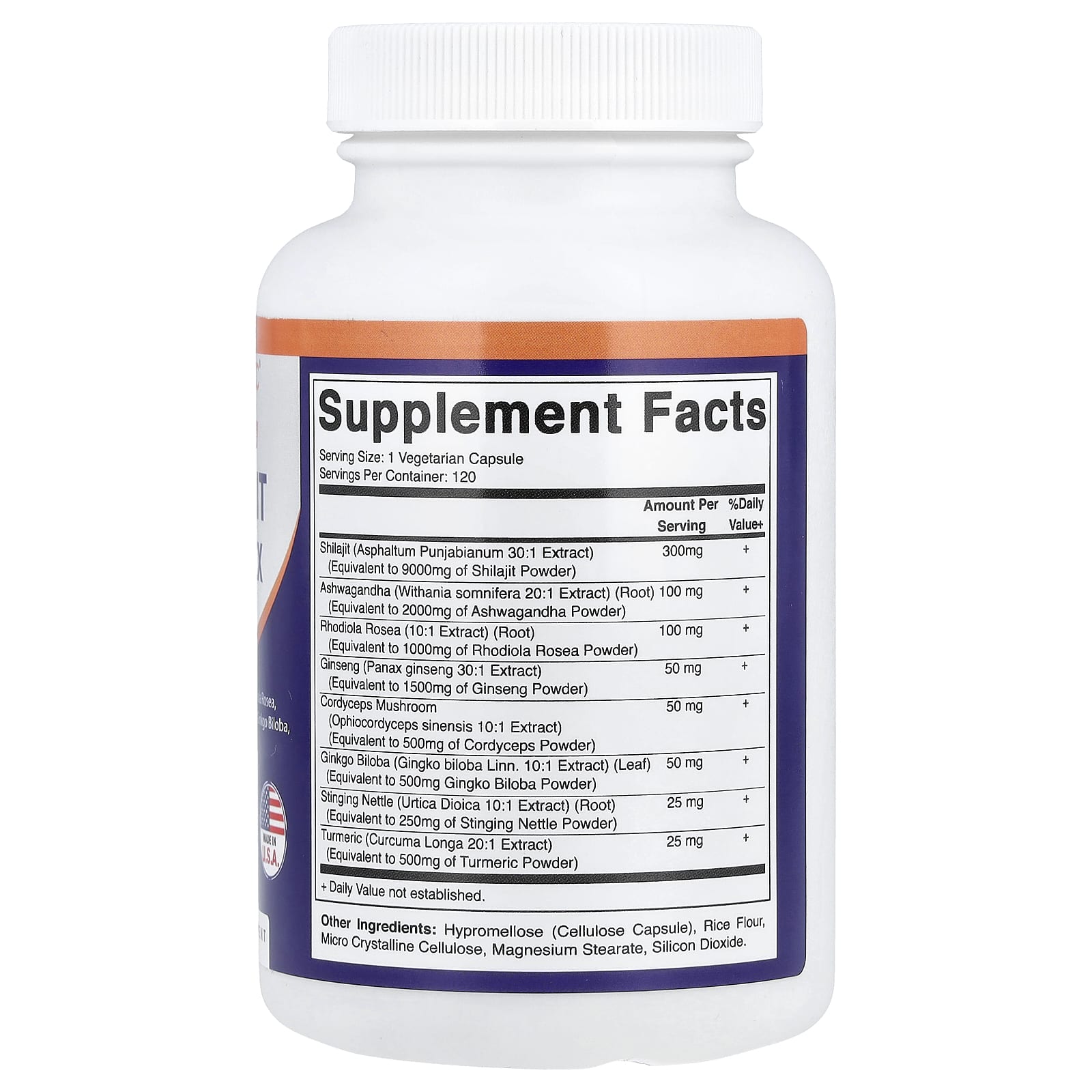 Vitamatic, комплекс с мумие, 120 вегетарианских капсул