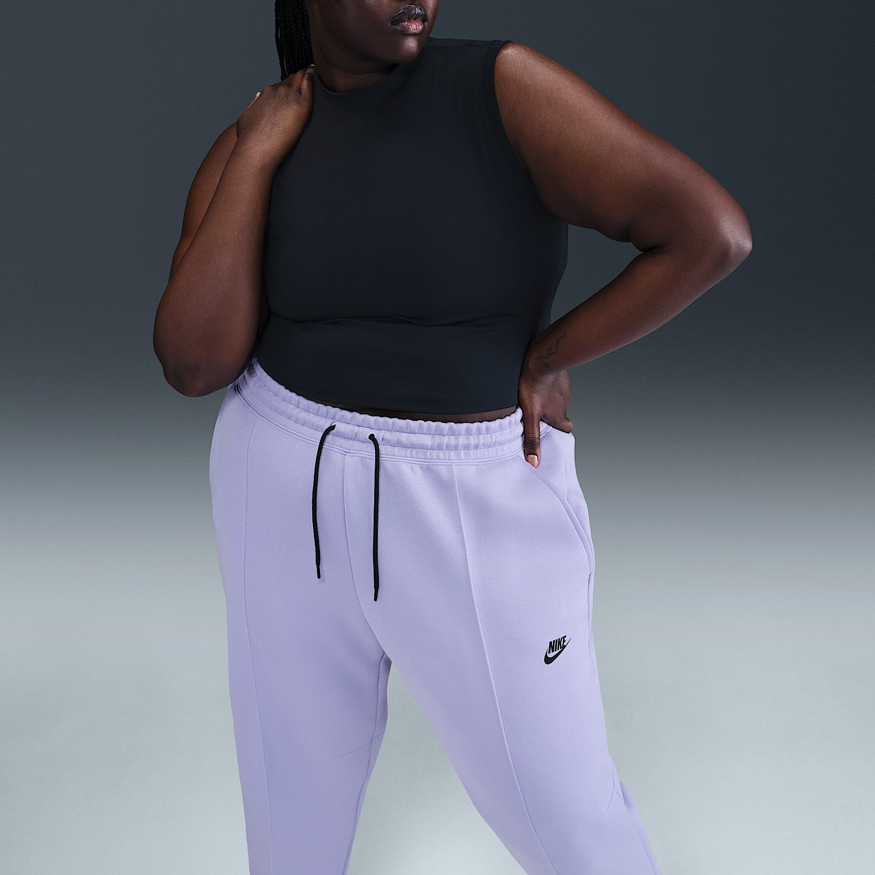 Nike Sportswear Tech Fleece Women's Mid-Rise Joggers (Plus Size)