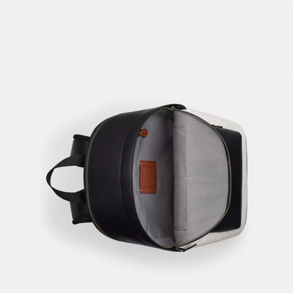 Рюкзак COACH West Backpack In Signature Canvas