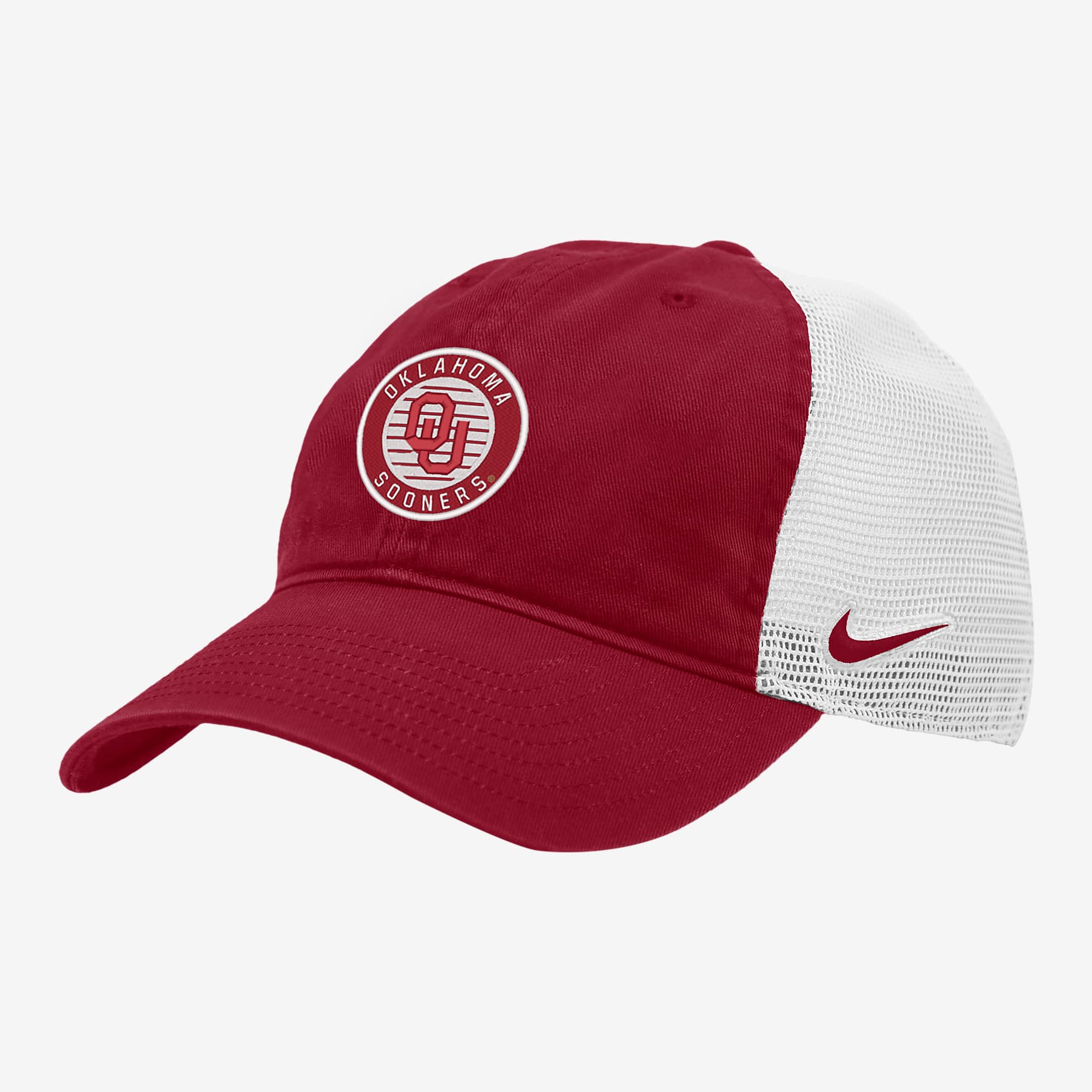 Oklahoma Heritage86 Nike College Trucker Hat