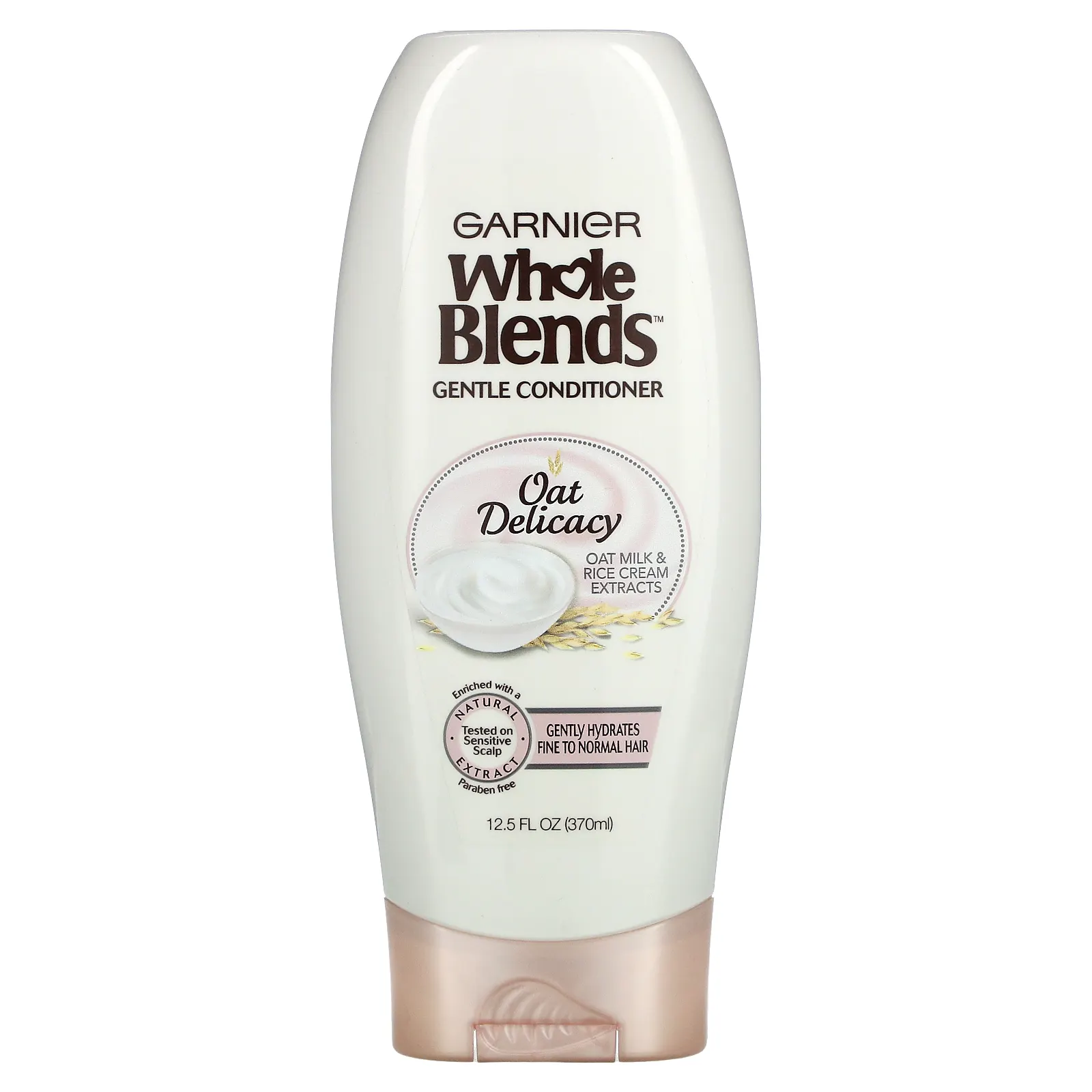 Garnier, Whole Blends, мягкий кондиционер, «Нежность овса», 370 мл
