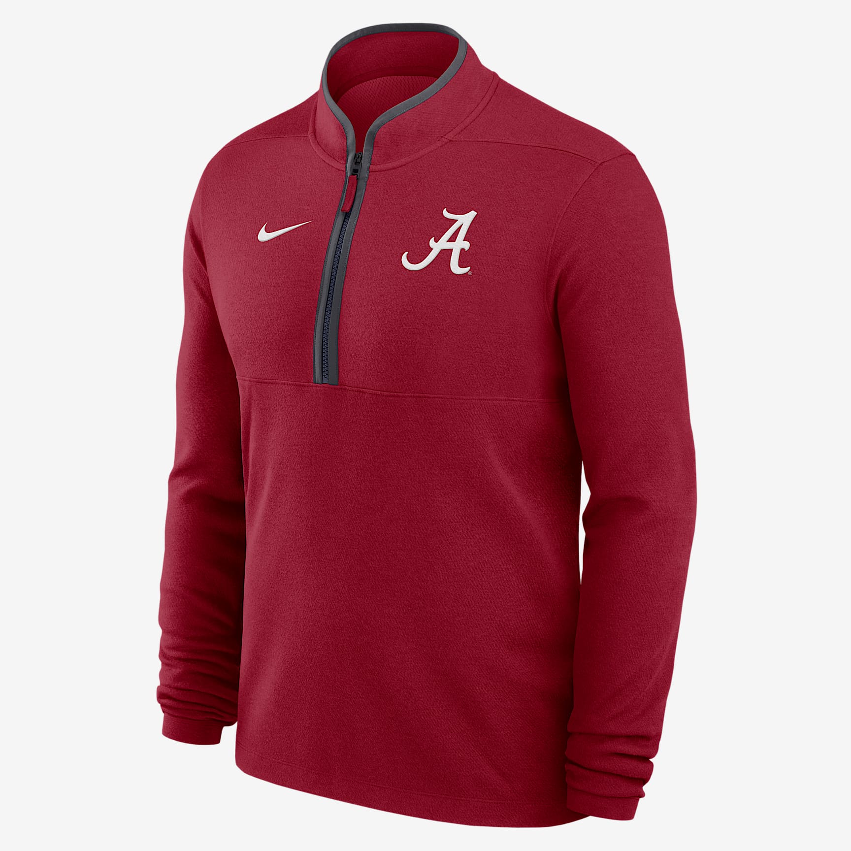 Alabama Crimson Tide Victory Men's Nike Dri-FIT College 1/2-Zip Long-Sleeve Top