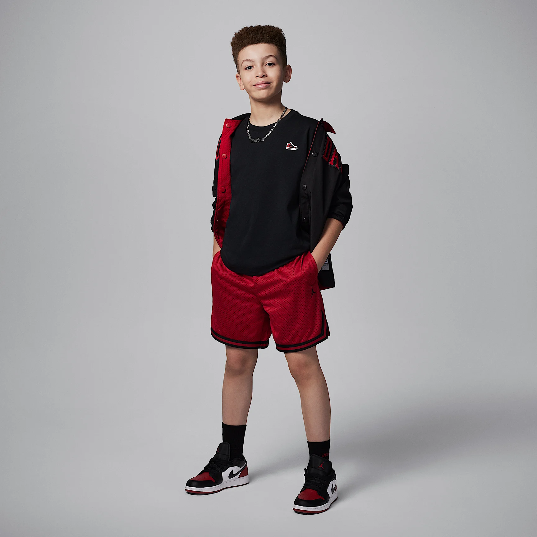 Air Jordan 1 Big Kids' Patch T-Shirt