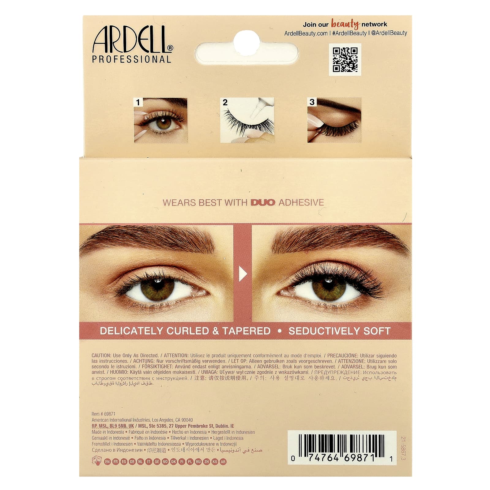 Ardell, Naked Lashes, 421`` 4 пары