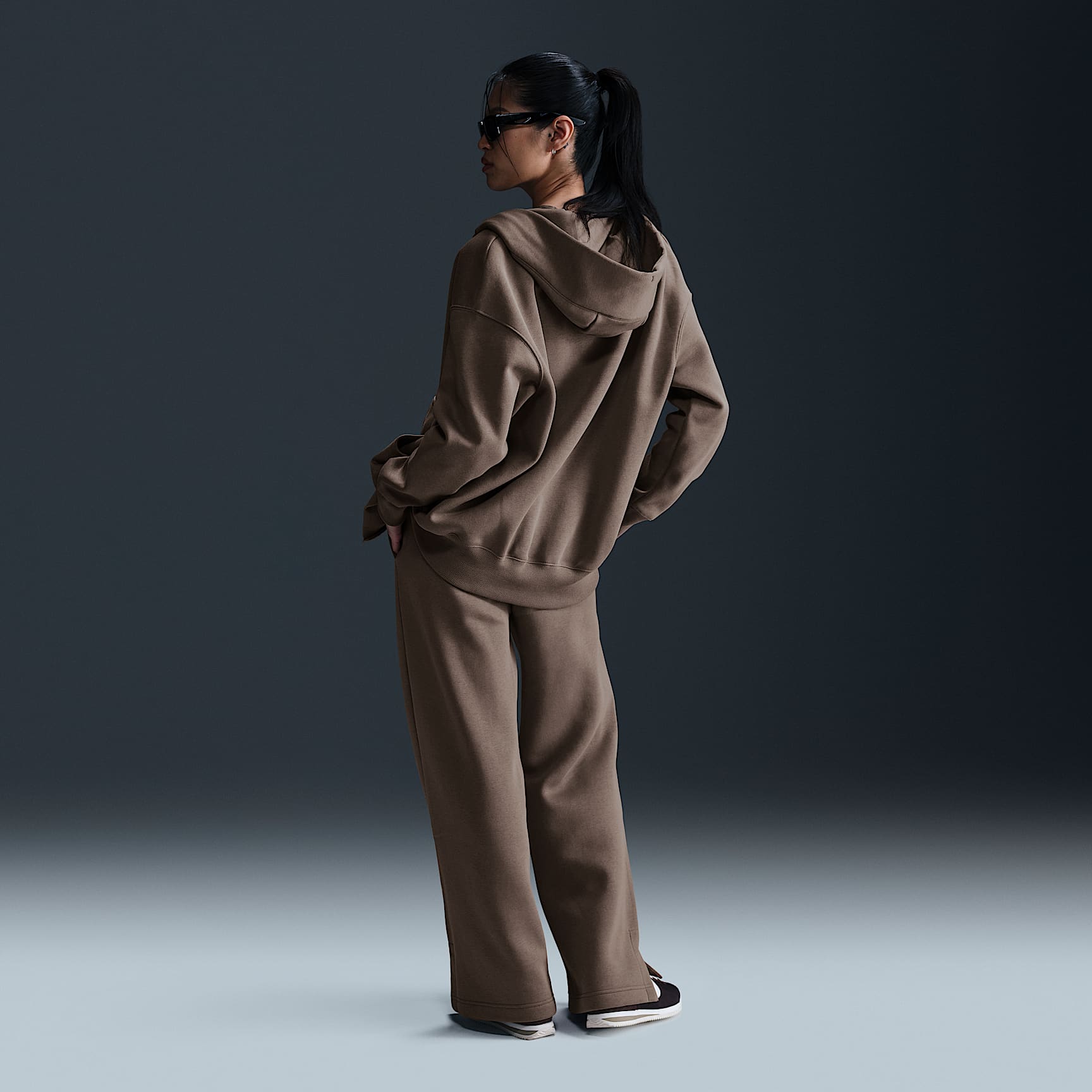 Nike Sportswear Phoenix Fleece Women's High-Waisted Wide-Leg Sweatpants