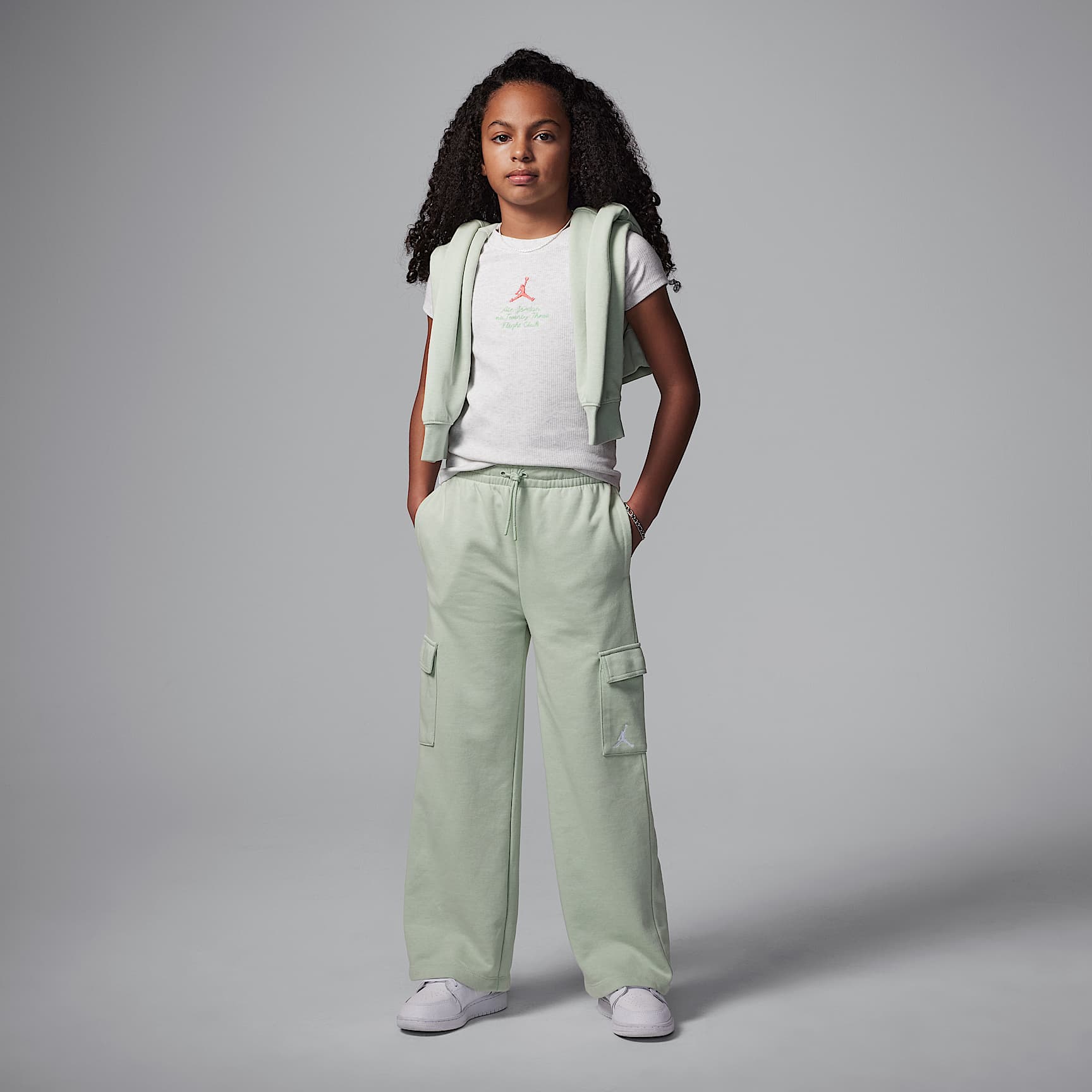 Jordan Court of Legends Big Kids' Ribbed Tee