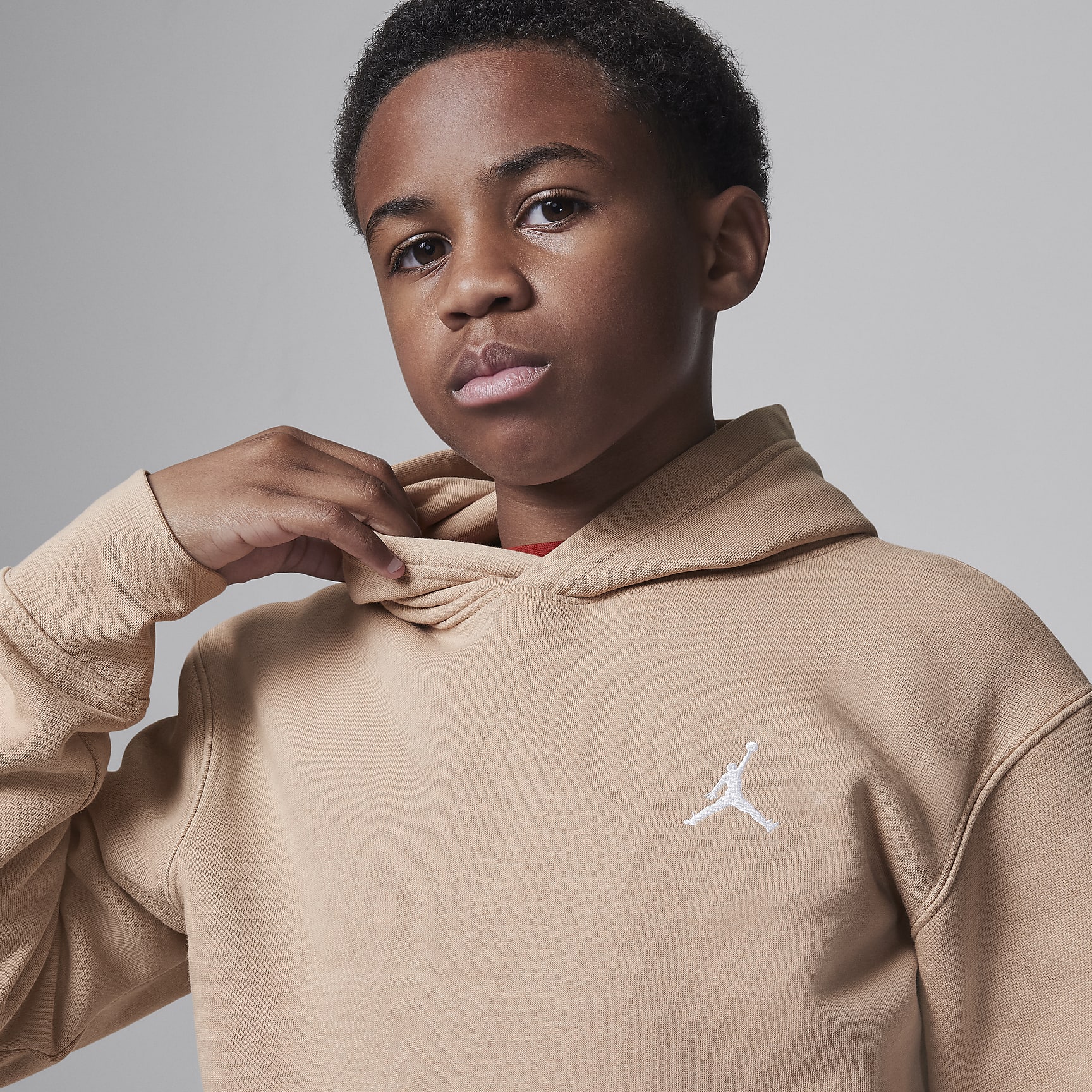 Jordan Big Kids' Brooklyn Fleece Pullover Hoodie