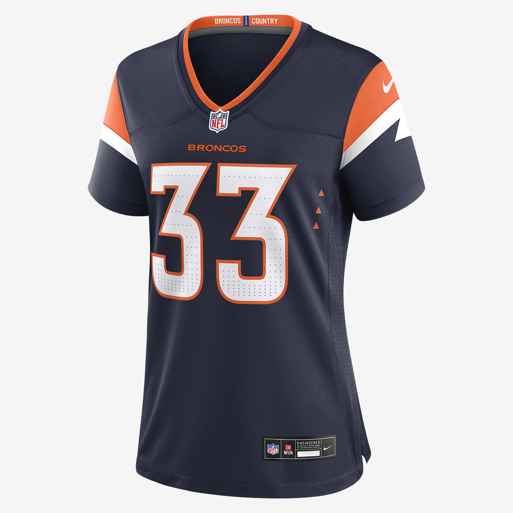 Javonte Williams Denver Broncos Women's Nike NFL Game Football Jersey
