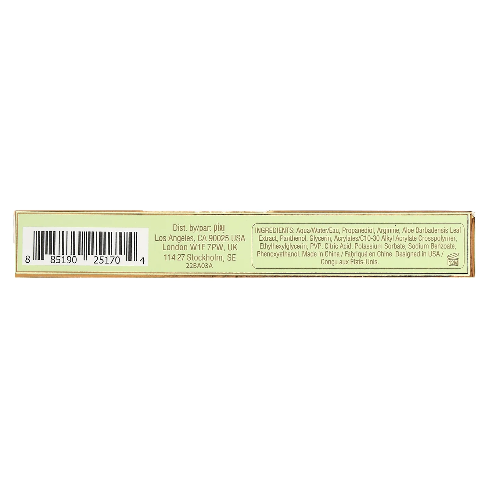Pixi Beauty, Brown Tamer, прозрачный гель для бровей, 0744 полупрозрачный, 4,5 мл (0,1 жидк. унции)