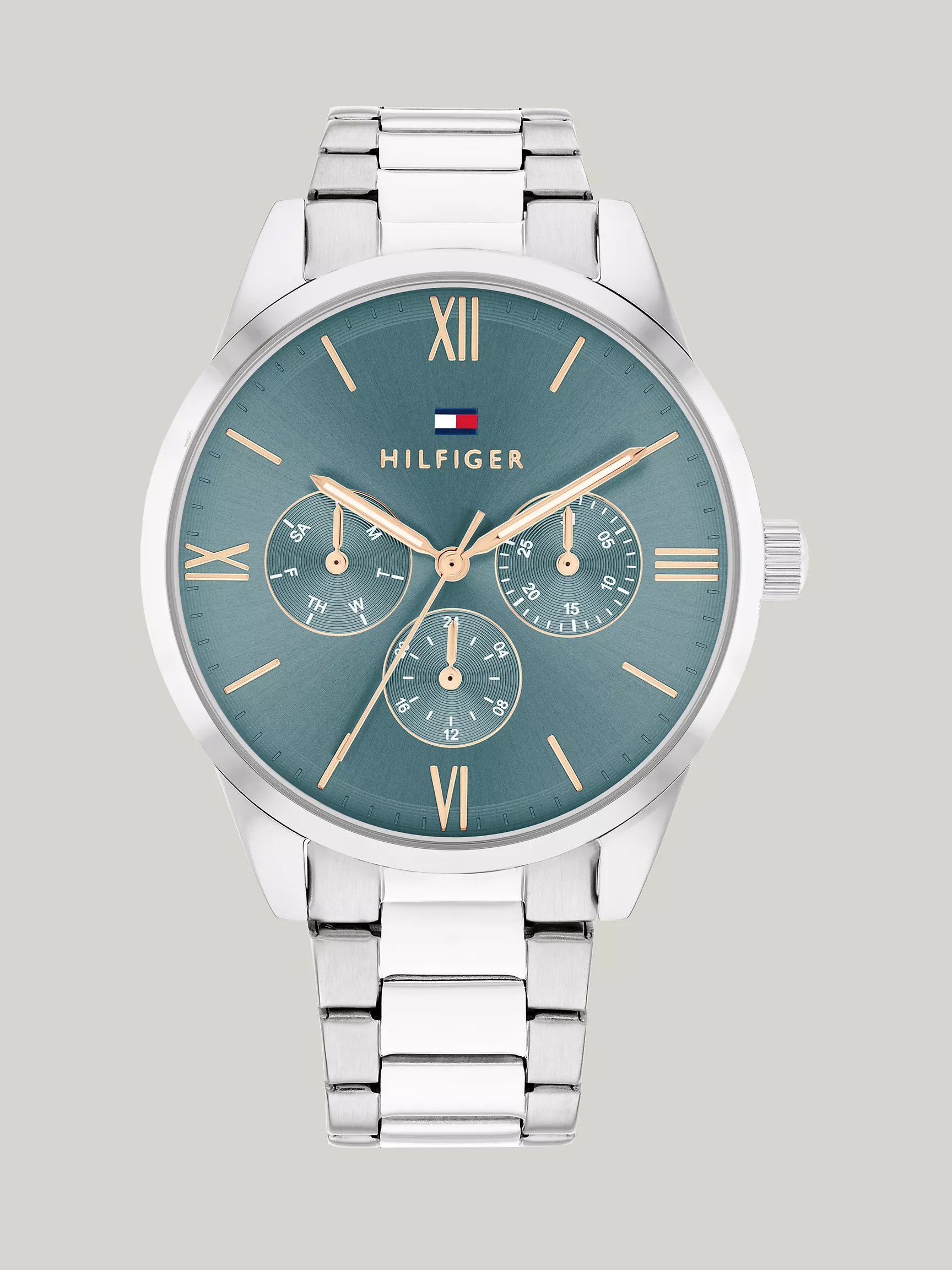 Женские часы Tommy Hilfiger, Наручные часы 38 мм с синим циферблатом