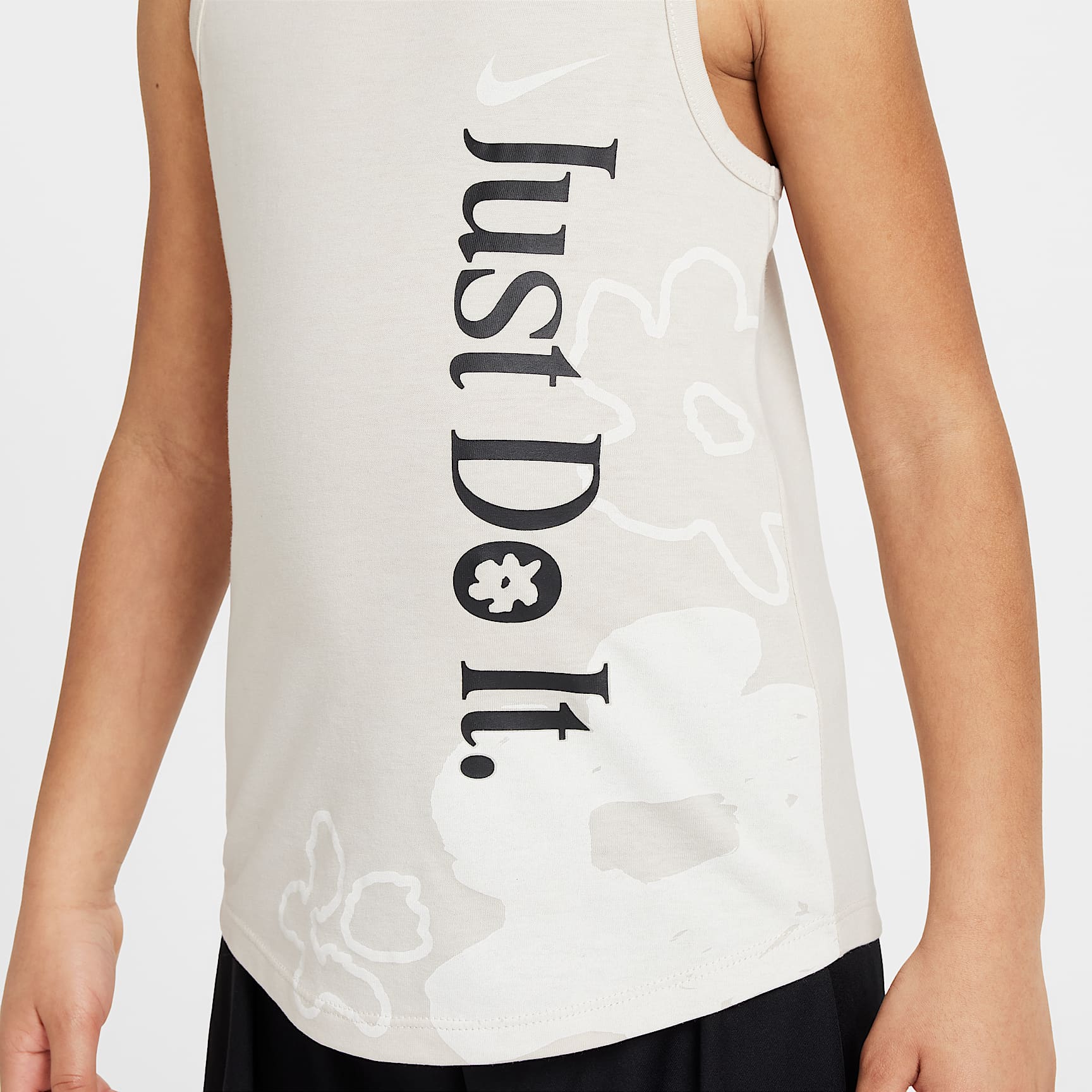 Nike Dri-FIT Little Kids' Wild Flower 2-Piece Tank and Mesh Shorts Set