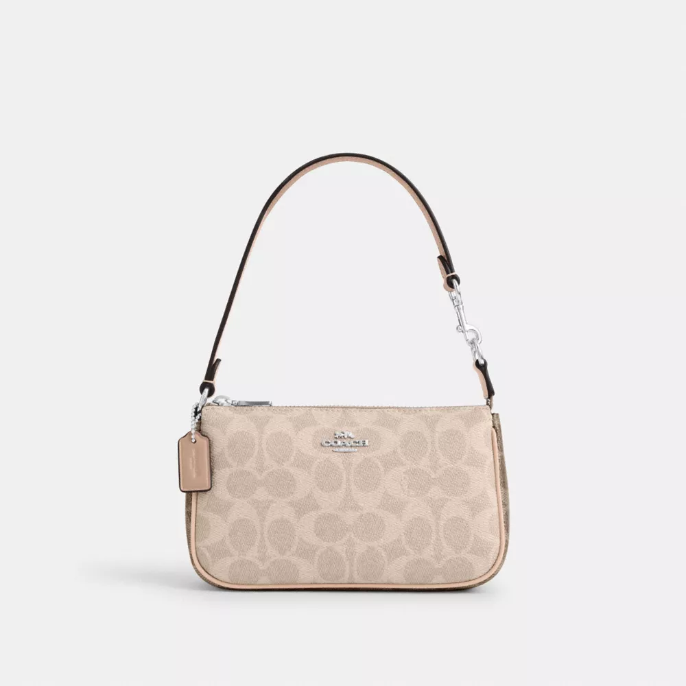 Сумка COACH Nolita 19 In Blocked Signature Canvas