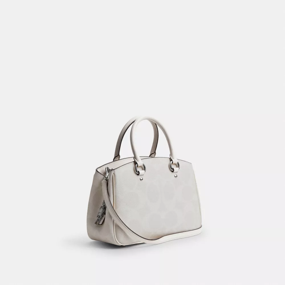 Сумка COACH Savannah Small Carryall Bag In Signature Canvas