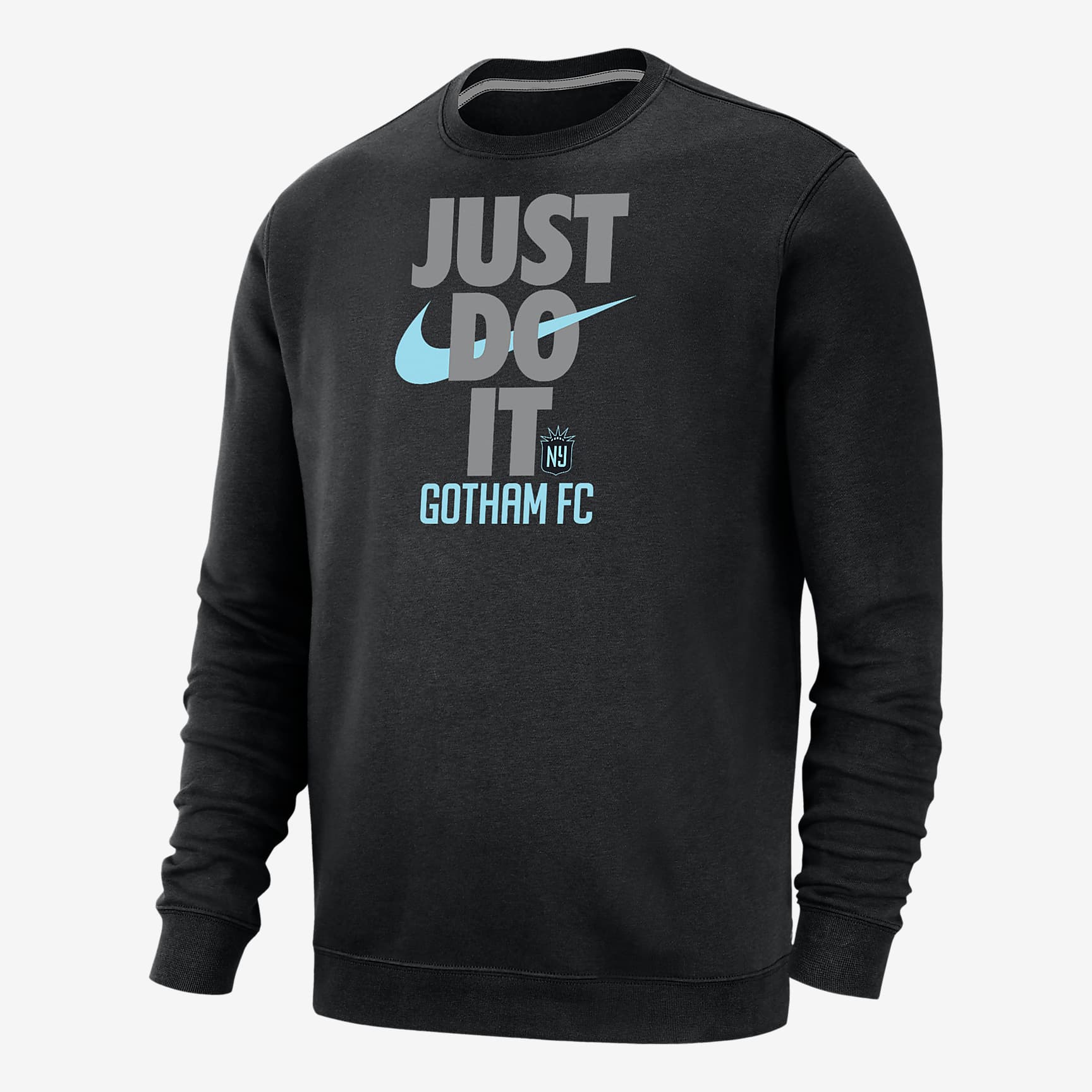 Gotham FC Club Fleece Men's Nike Soccer Crew-Neck Sweatshirt