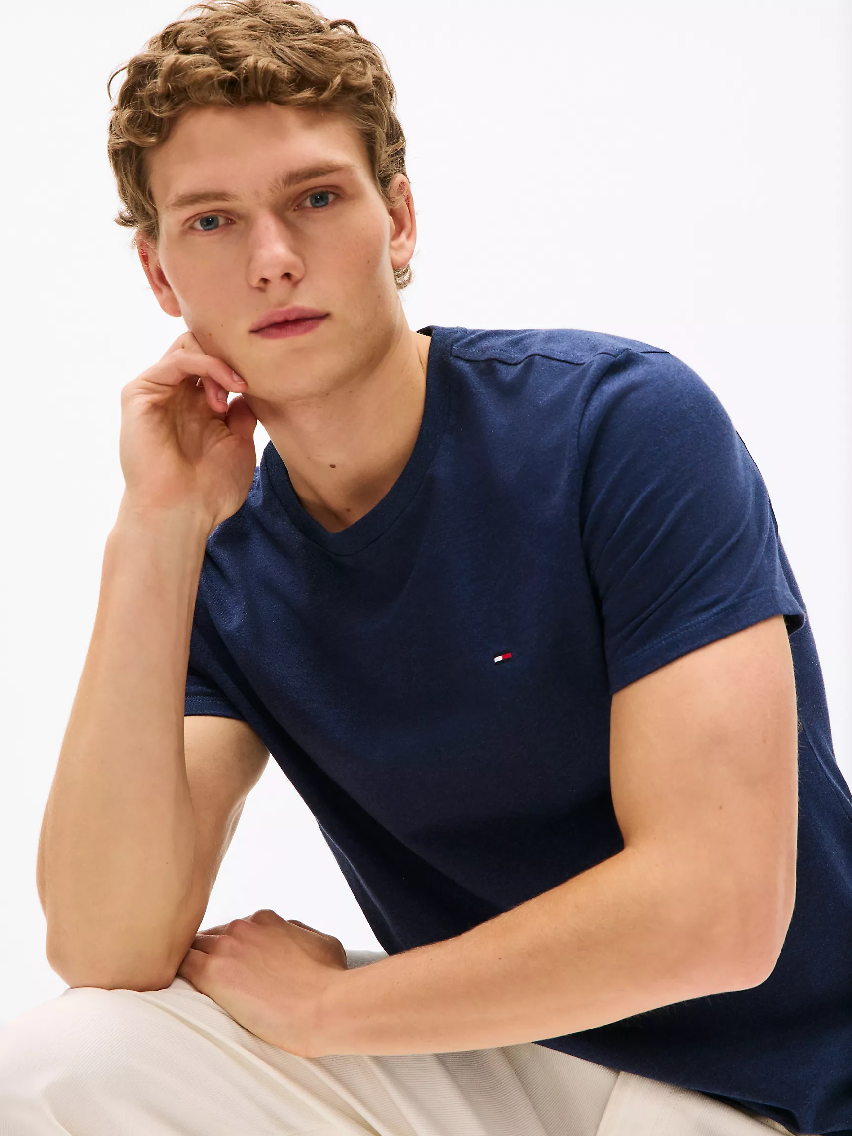 Мужская футболка Tommy Hilfiger, Повседневная футболка