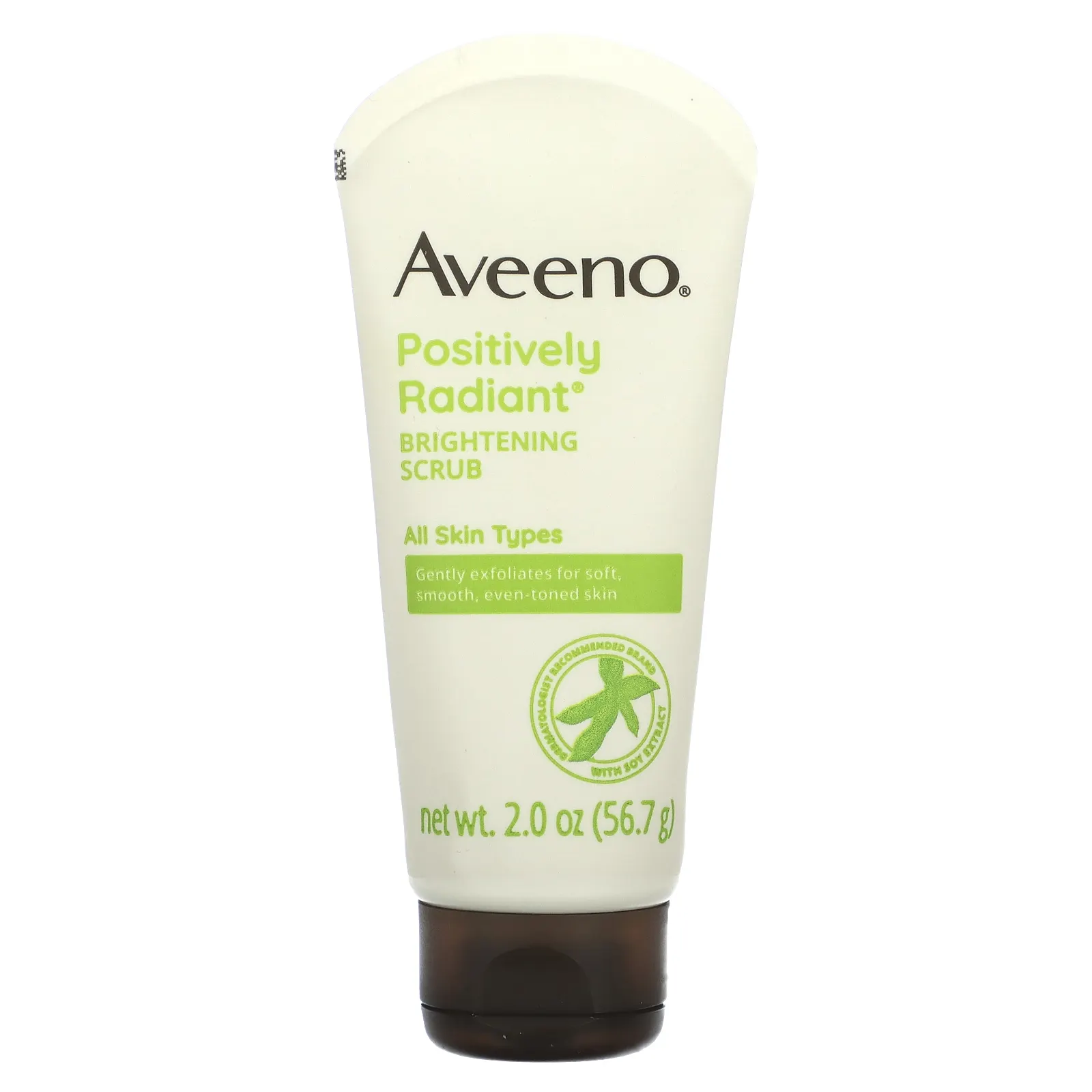 Aveeno, Active Naturals, Positively Radiant, осветляющий скраб для ежедневного применения, 56,7 г (2,0 унции)